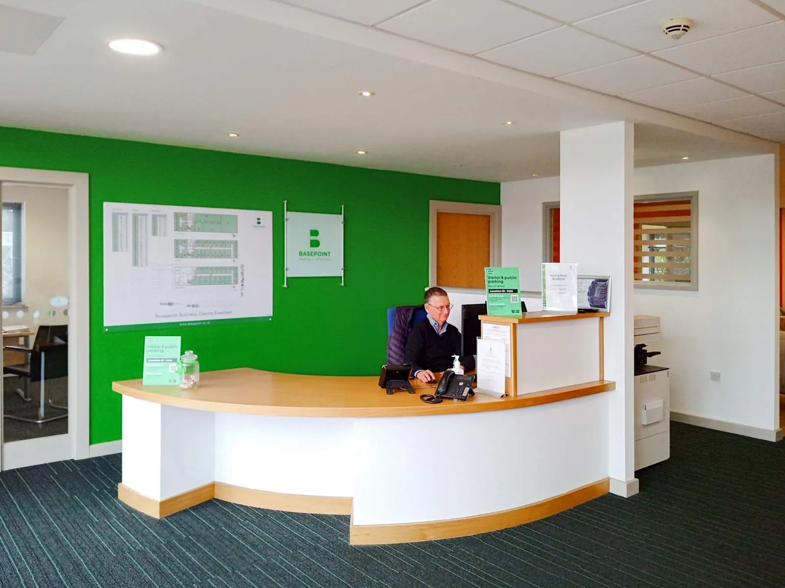 Basepoint EVESHAM, Vale Park, Reception, Evesham