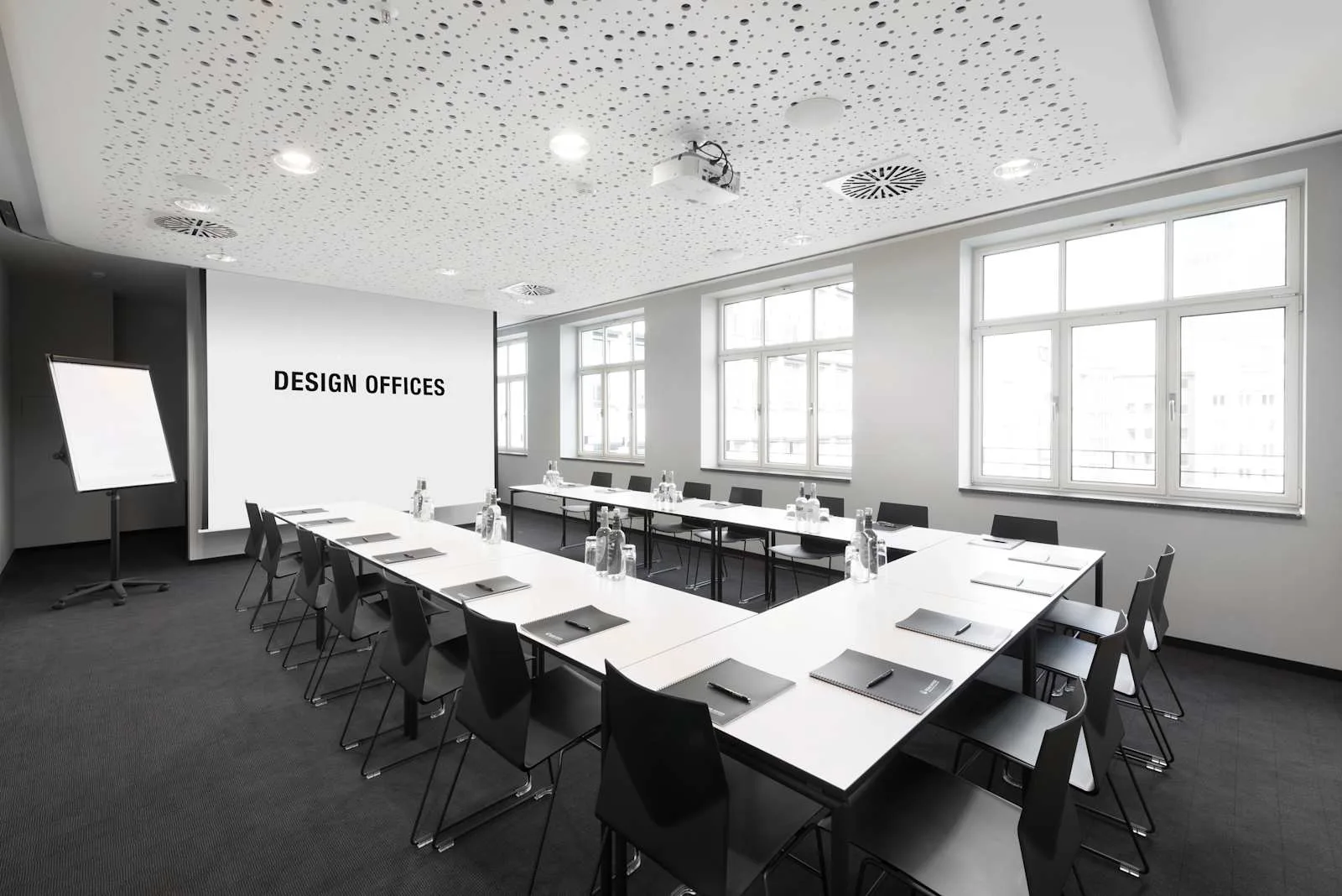 Design Offices Düsseldorf, Design Offices, Kaiserteich, Schulungsraum für 18 Personen, Düsseldorf