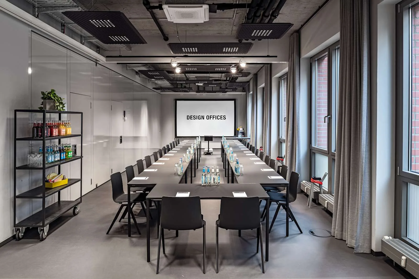 Design Offices Düsseldorf, Design Offices, Kaistraße, Training room for 24 people, Düsseldorf