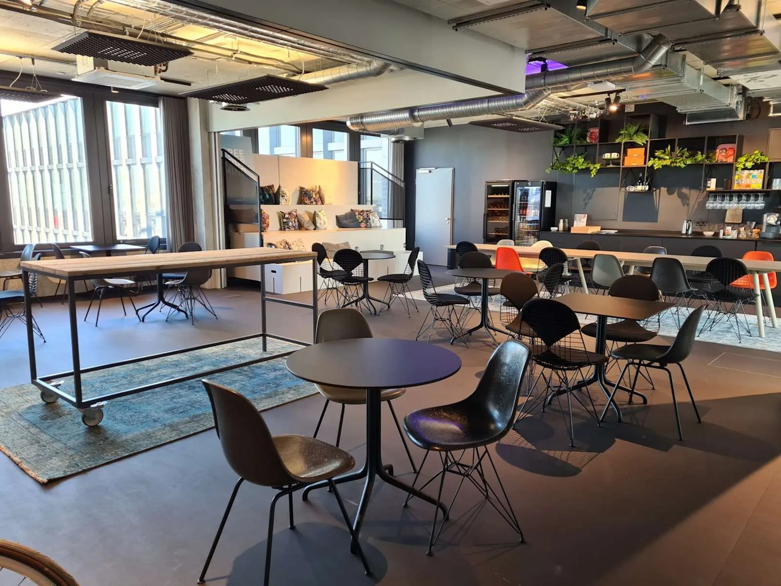 Design Offices Hamburg, Design Offices, Hammerbrook, Cafeteria, Hamburg