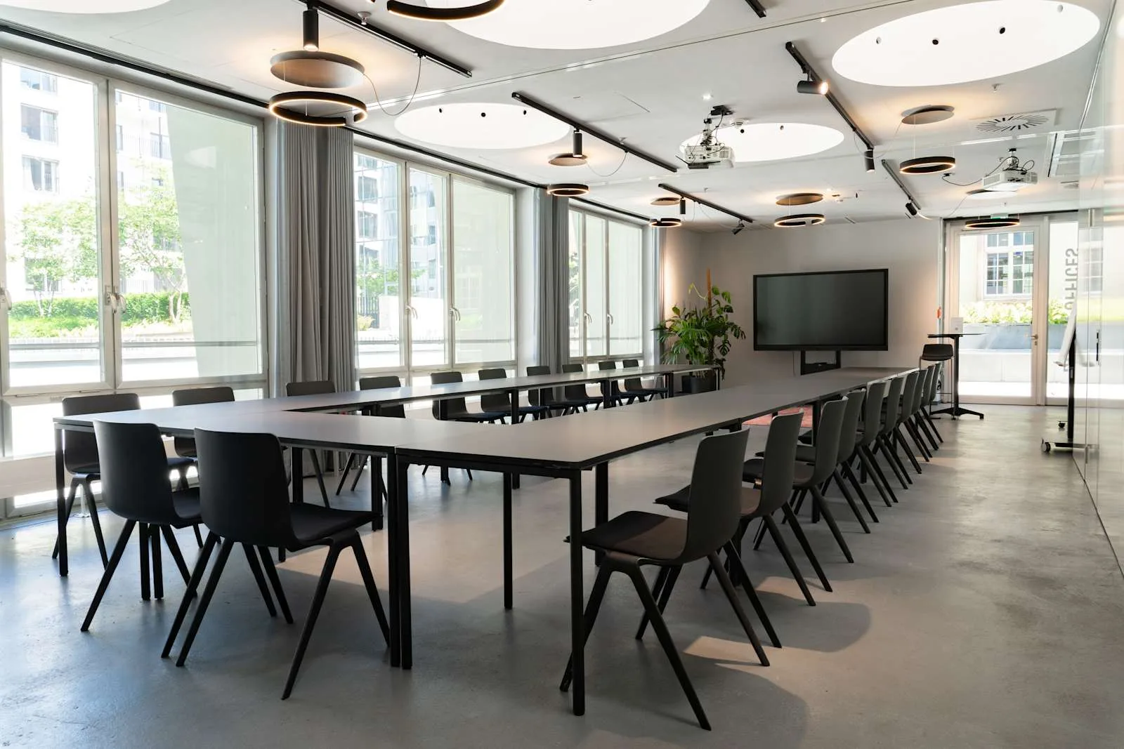 Design Offices Leipzig, Design Offices, Post, Training room for 26 people, Leipzig
