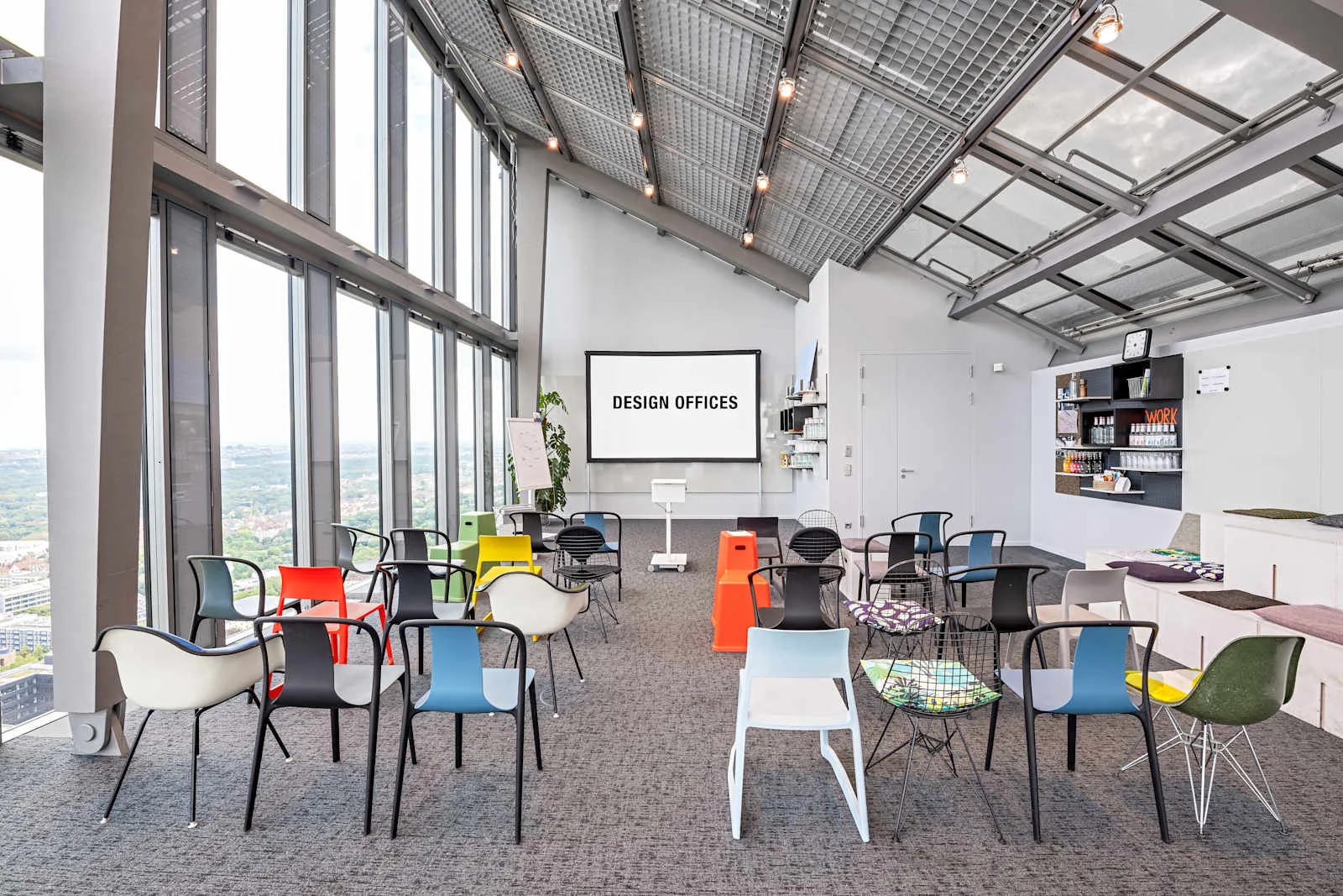 Design Offices München, Design Offices, Highlight Towers, Training room for 22 people, Munich