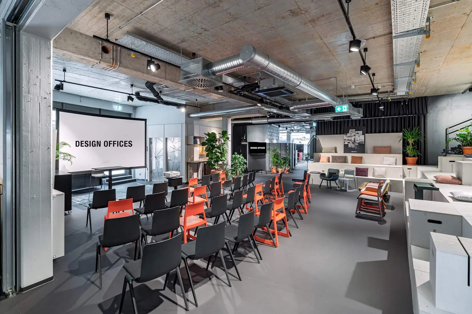 Design Offices Stuttgart, Design Offices, Eberhardhöfe, Training room for 24 people, Stuttgart
