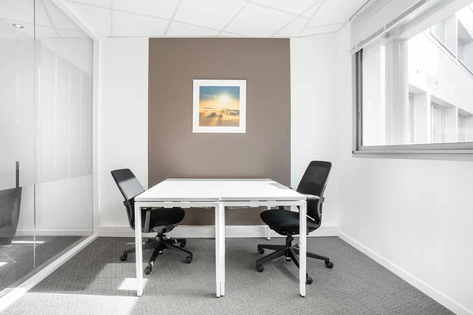 HQ Bordeaux Merignac Airport, Private office, 2 desks, Mérignac