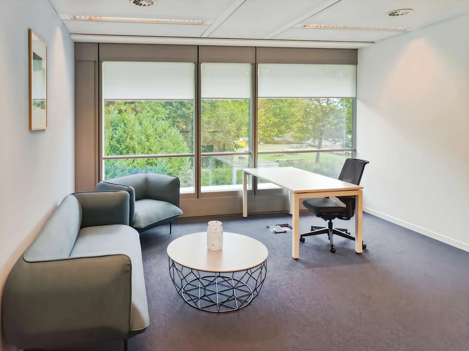 HQ Brussels, Meiser Silver Building, Privékantoor met 1 werkplek, Brussel