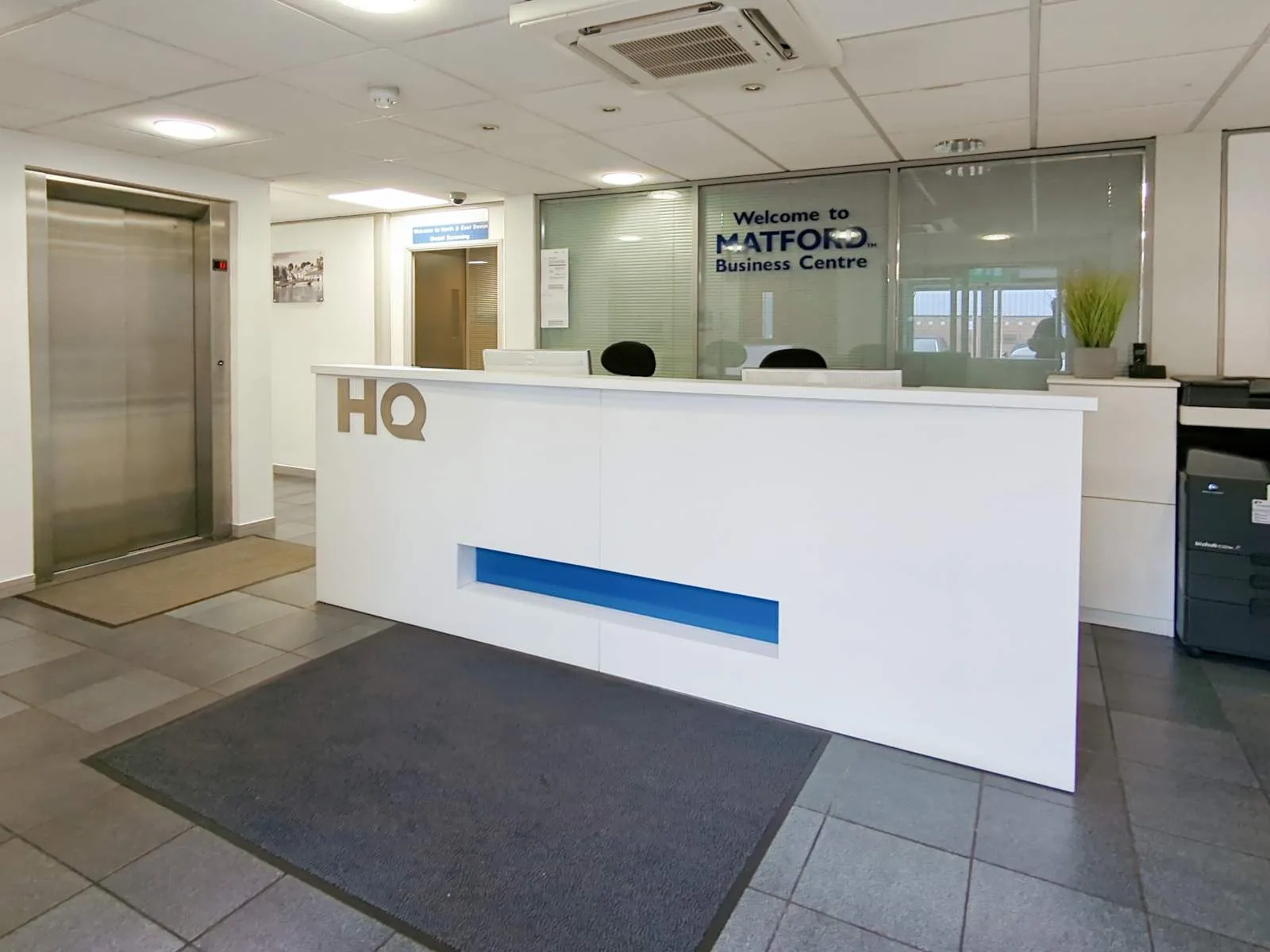 HQ Exeter, Matford Business Centre, Reception, Exeter