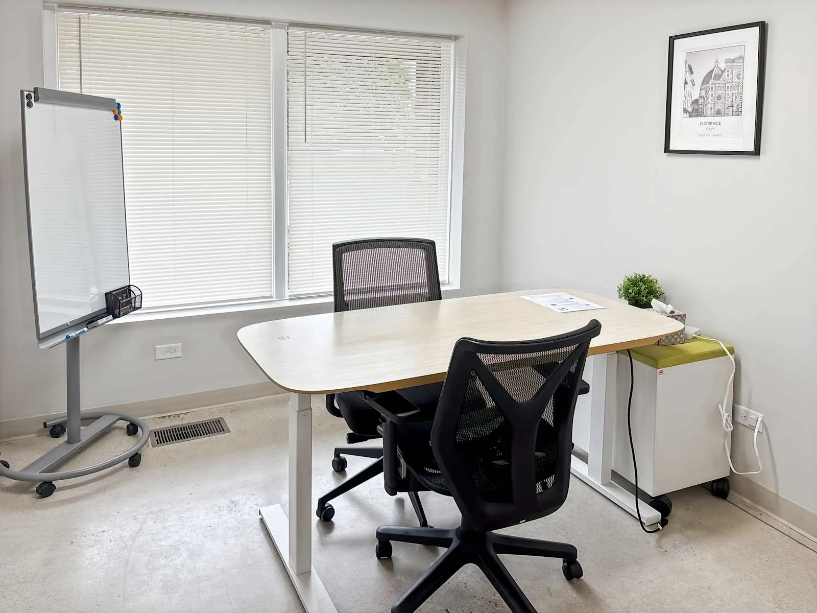 HQ IL, Grayslake - N Atkinson Rd, Private office, 2 desks, Grayslake, IL