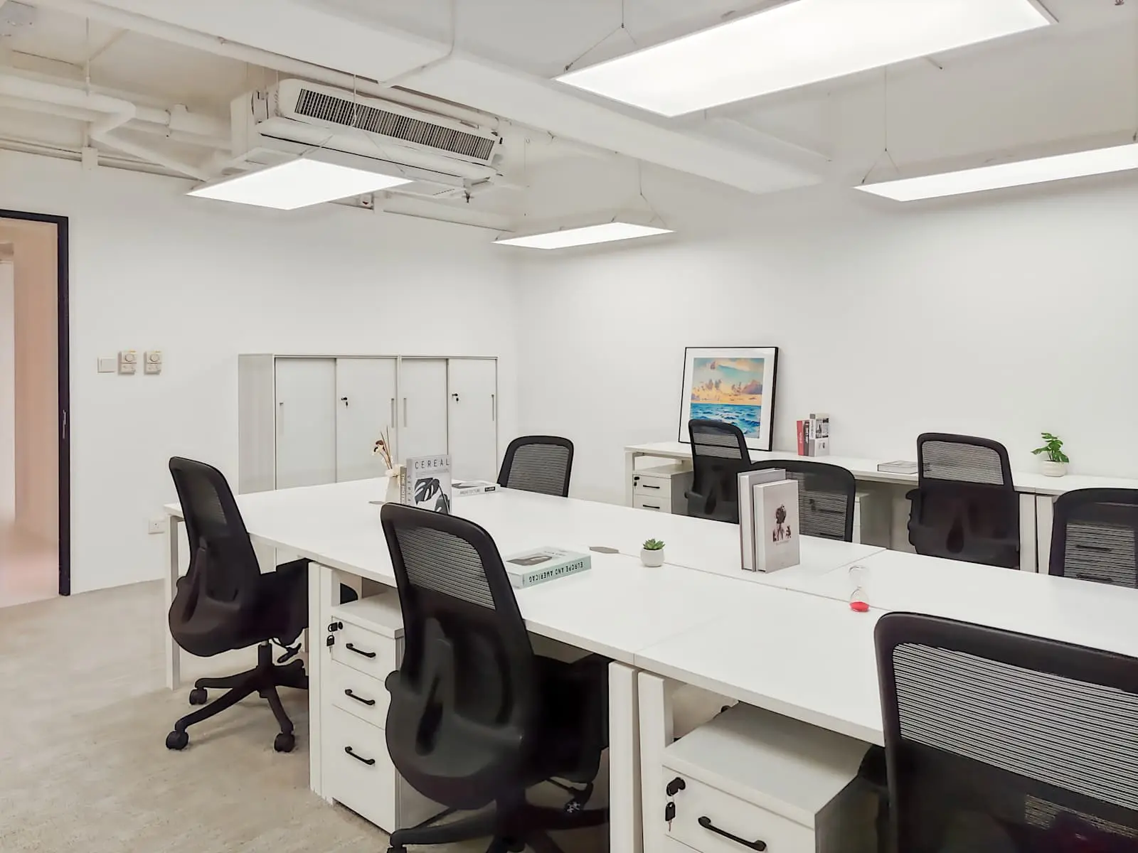 HQ Hong Kong, Centre Parc、8个工位的独立办公室、香港