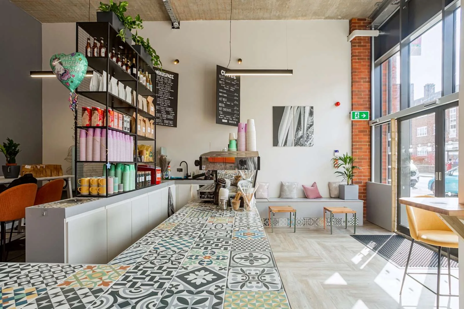 HQ London, HomeWork Southfields, Cafeteria, Putney