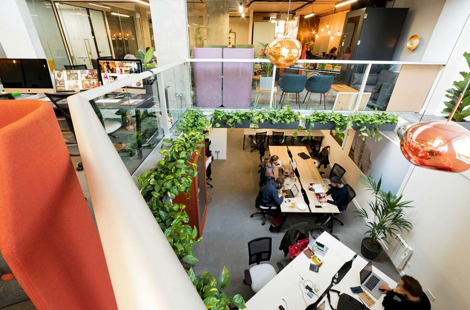 HQ London, HomeWork Southfields, Open-plan office, Putney
