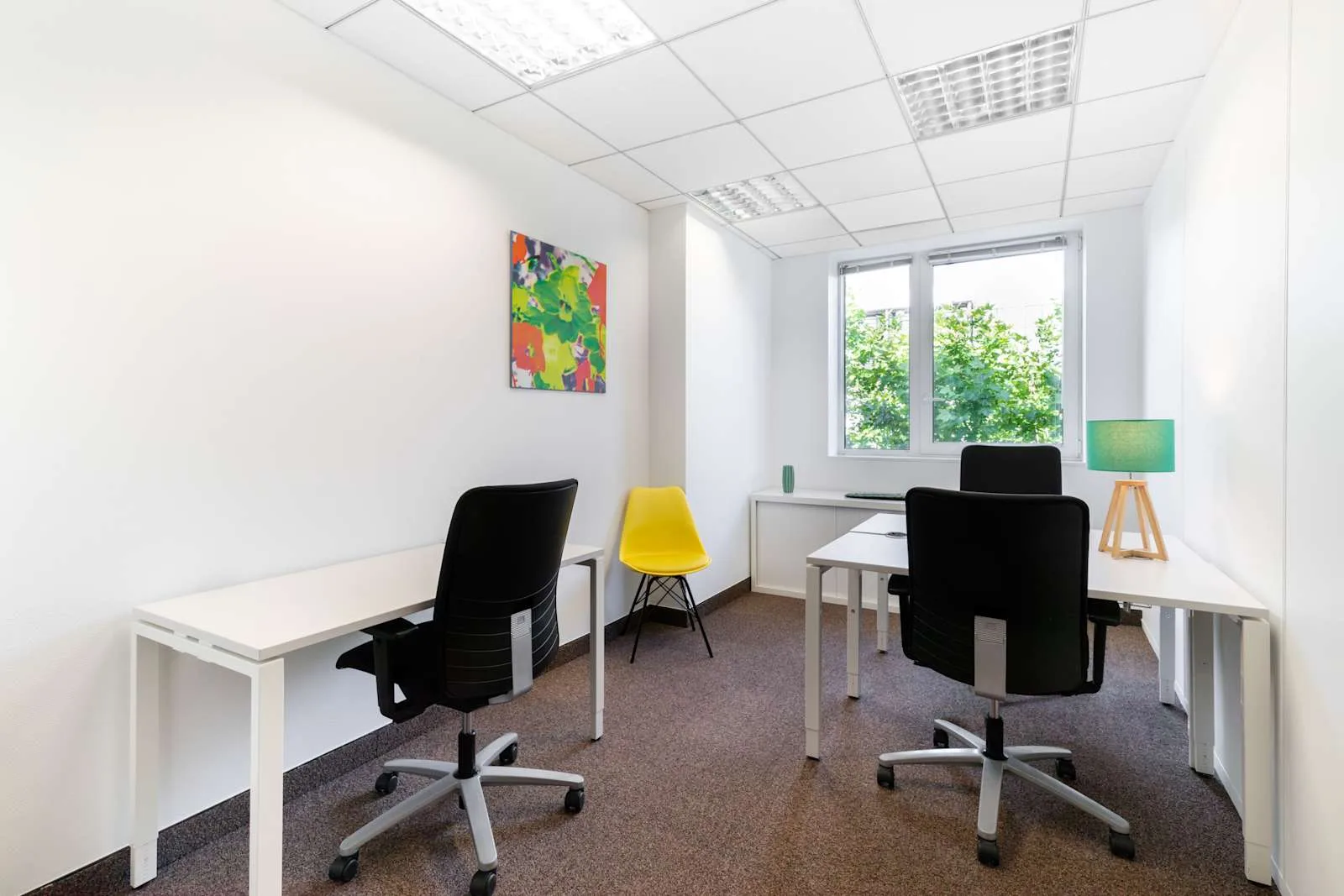 HQ LYON, Part Dieu Plaza, Privatbüro mit 3 Arbeitsplätzen, Lyon 3e