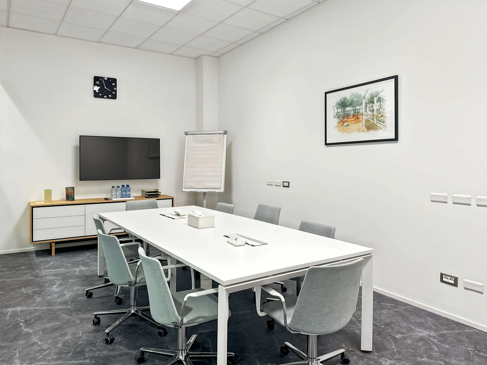 HQ Milan, Adriano, Meeting room for 8 people, Sesto San Giovanni