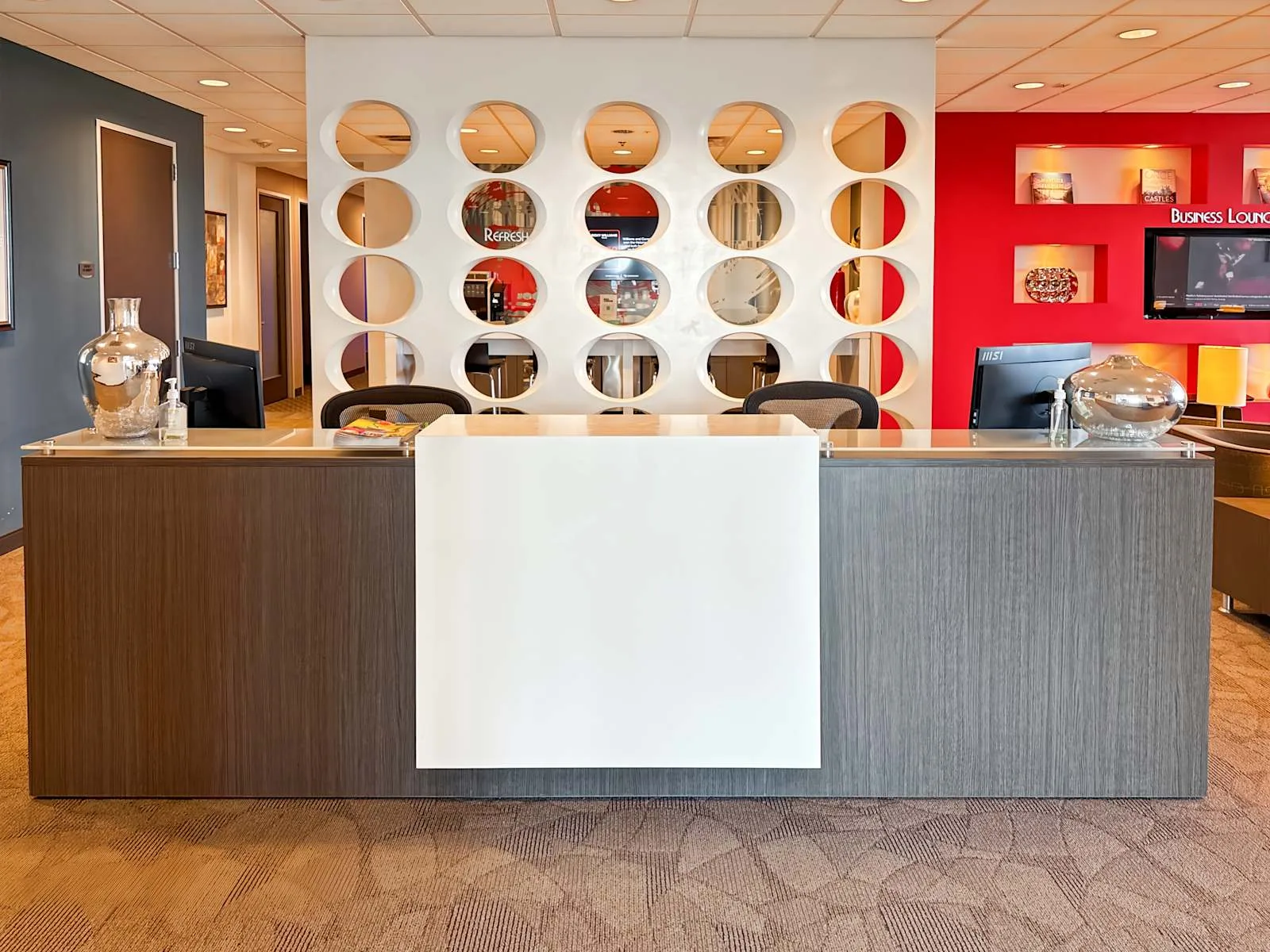 HQ MN, Minneapolis - Roseville - Bonestroo, Reception, Roseville, MN