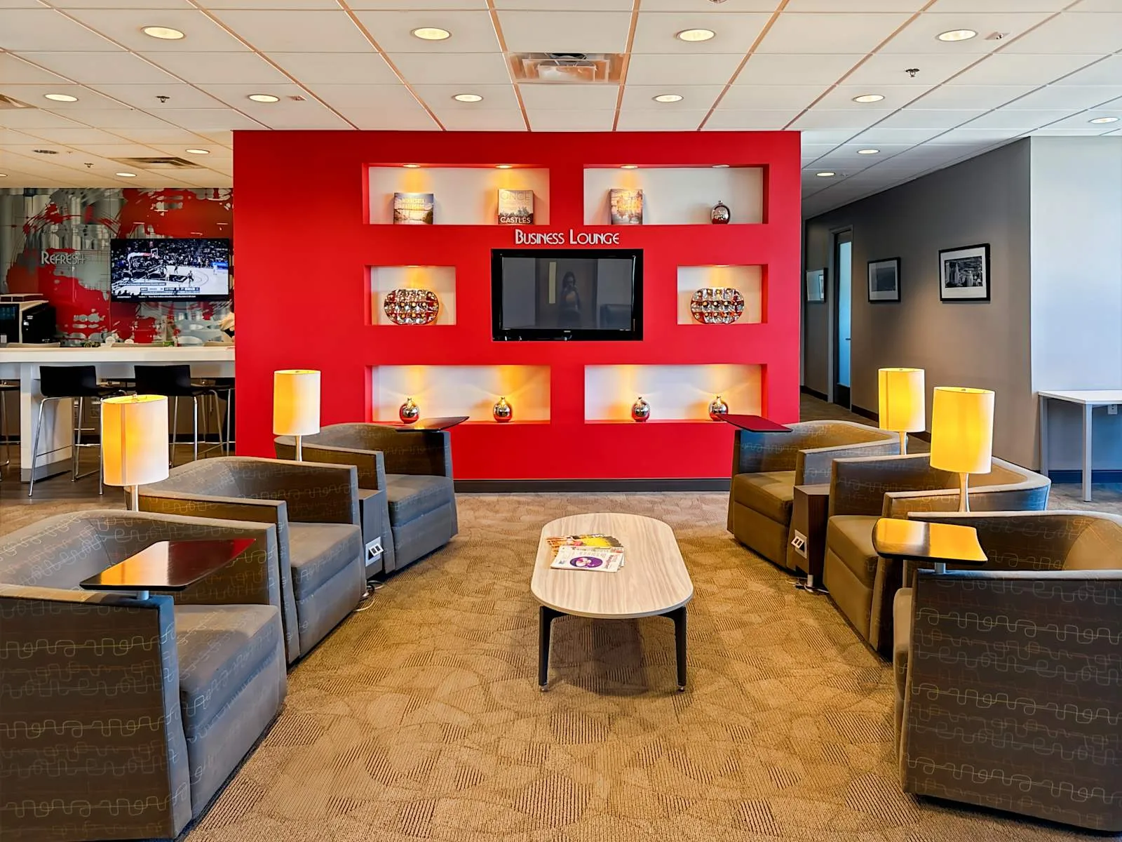 HQ MN, Minneapolis - Roseville - Bonestroo, Lounge, Roseville, MN