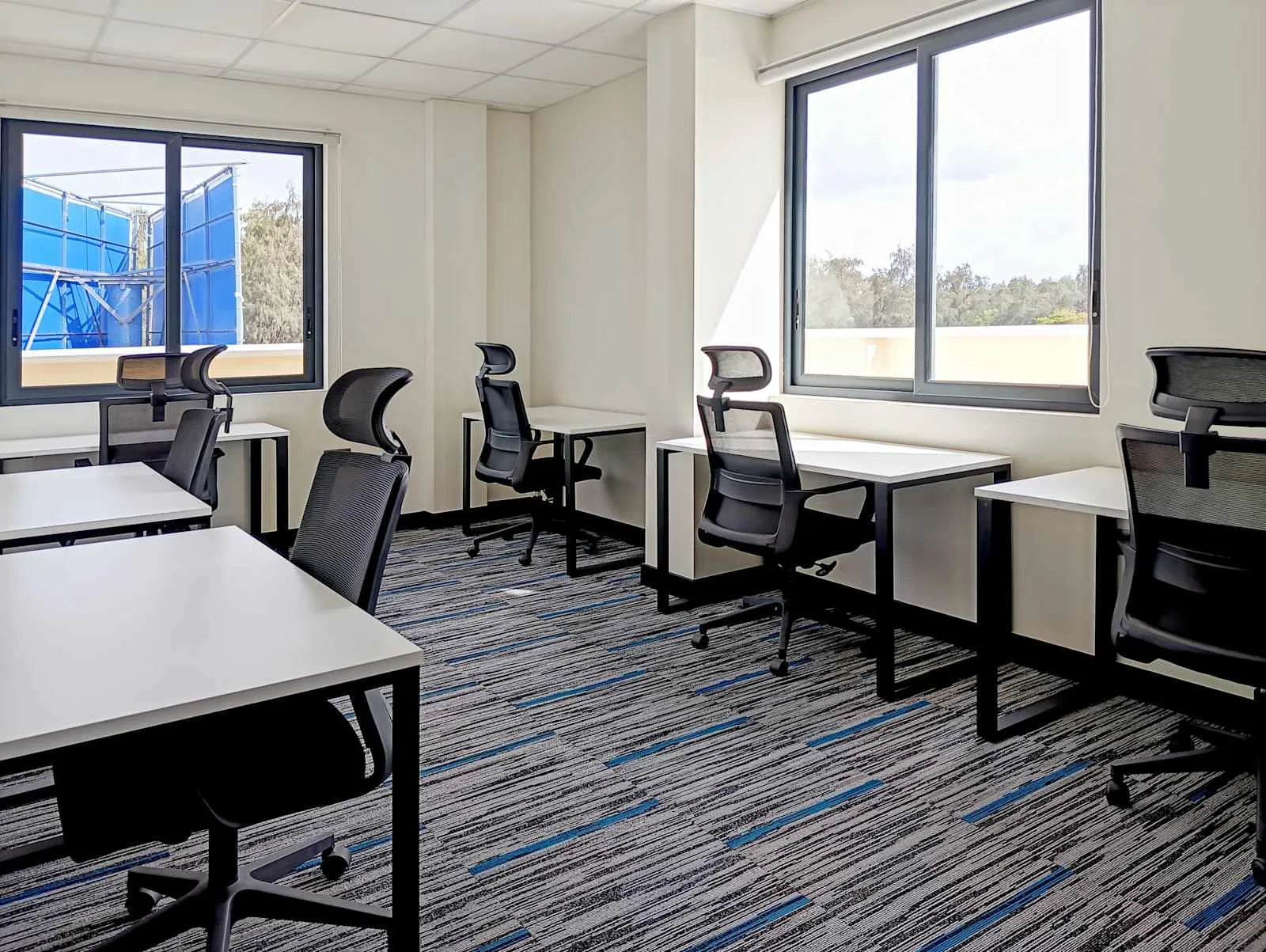HQ Mombasa, Mombasa City Mall, Private office, 6 desks, Mombasa
