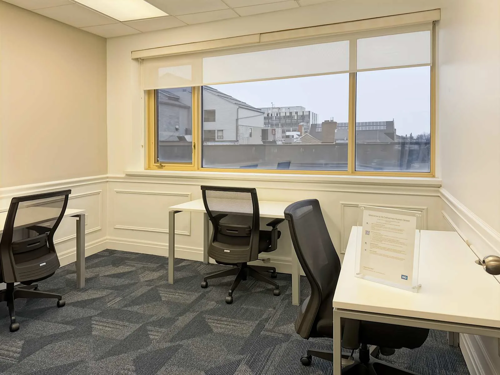 HQ ON, St Catharines - Queen St, Private office, 3 desks, St Catharines, ON