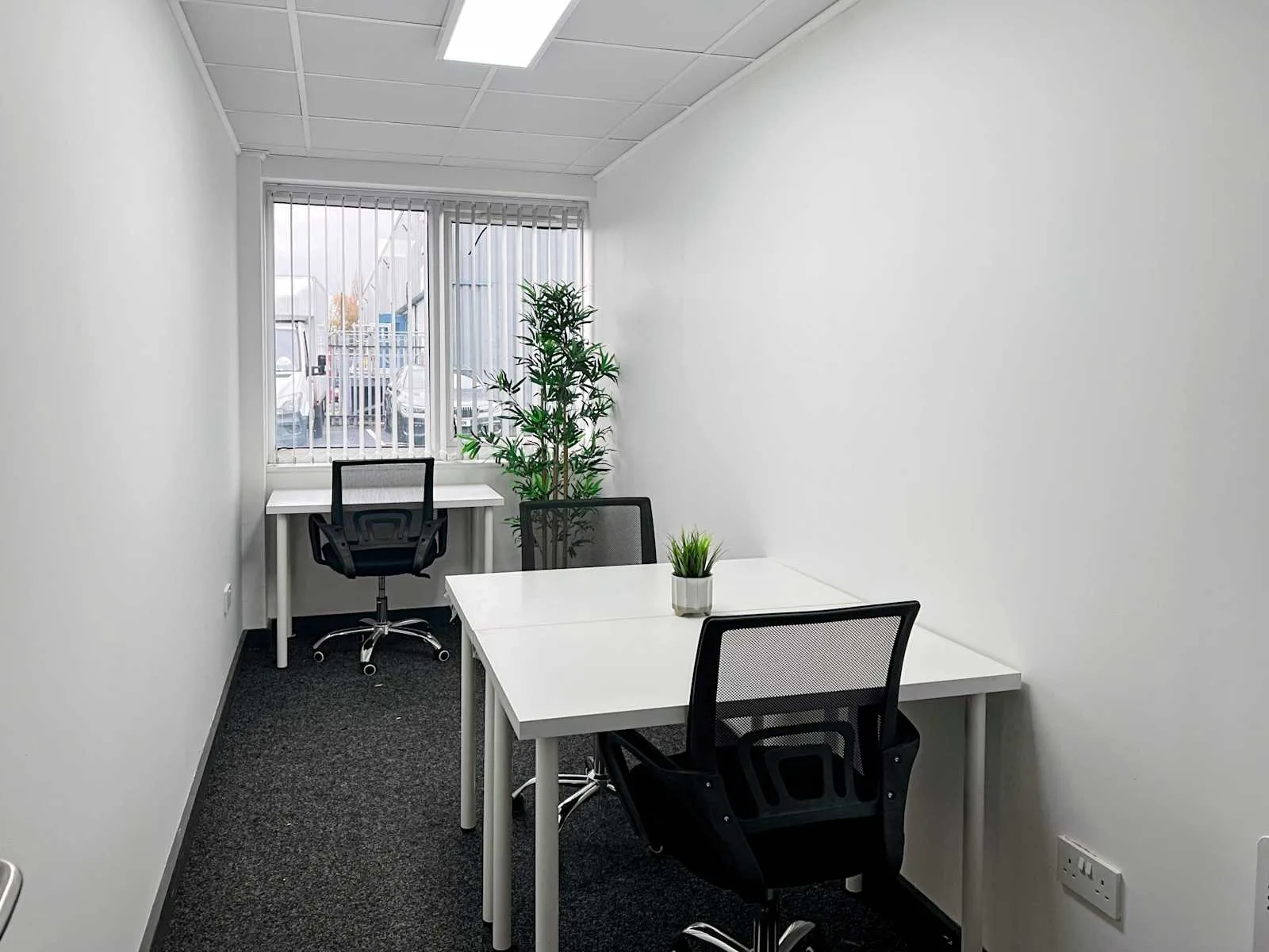 HQ Pudsey, Radley House, Private office, 3 desks, Pudsey