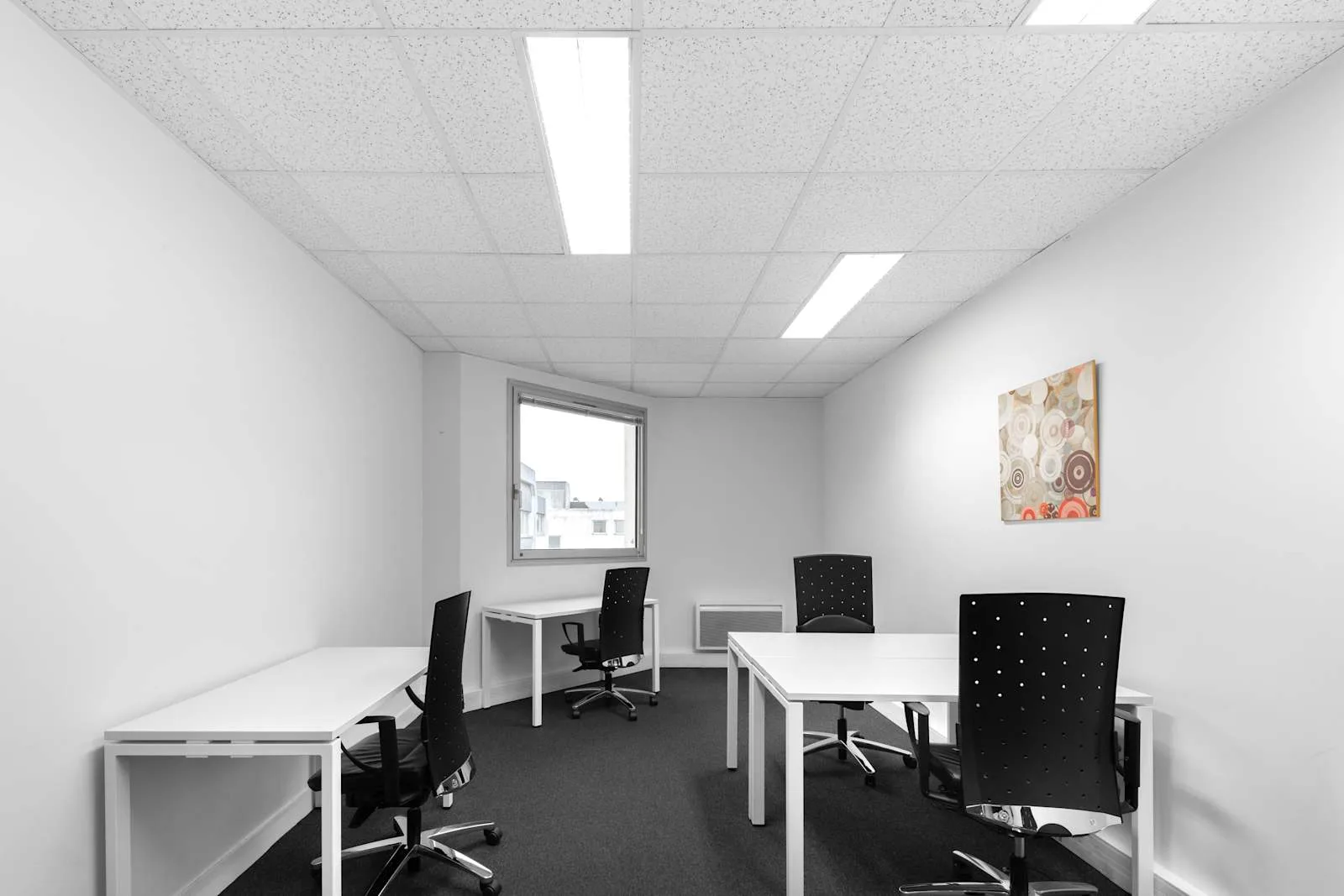 HQ ROUEN, Cite Administrative, Private office, 4 desks, Rouen