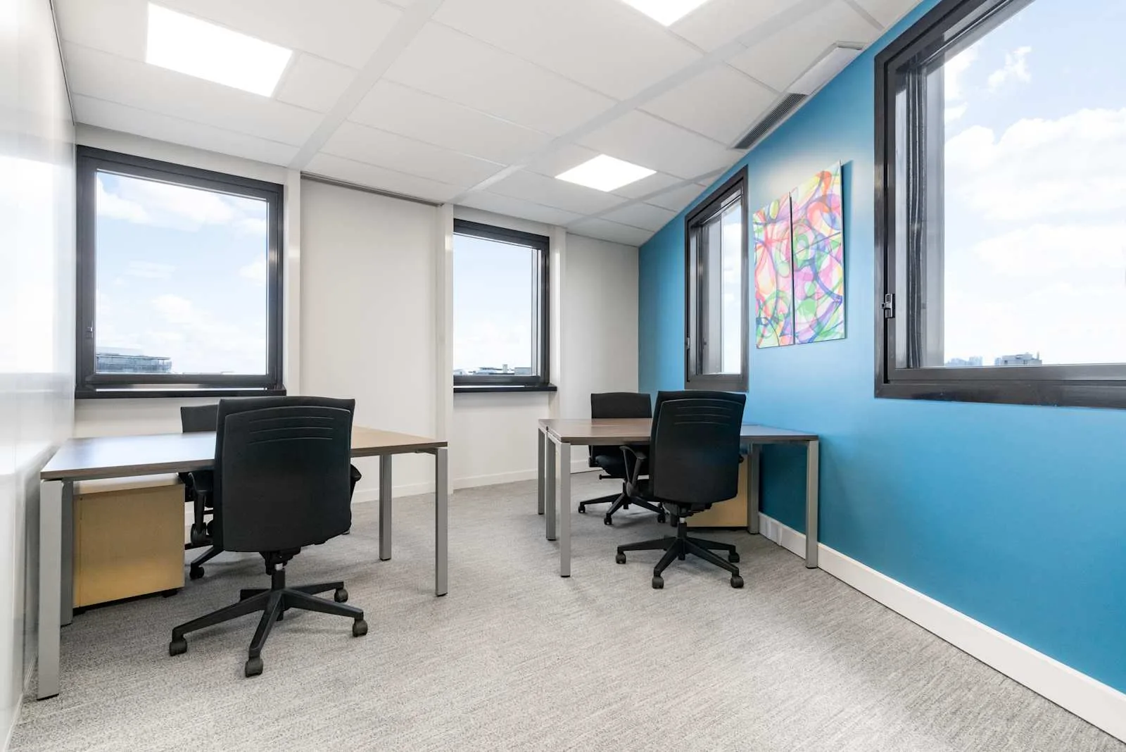 HQ RUEIL, Gare, Privatbüro mit 4 Arbeitsplätzen, Rueil-Malmaison