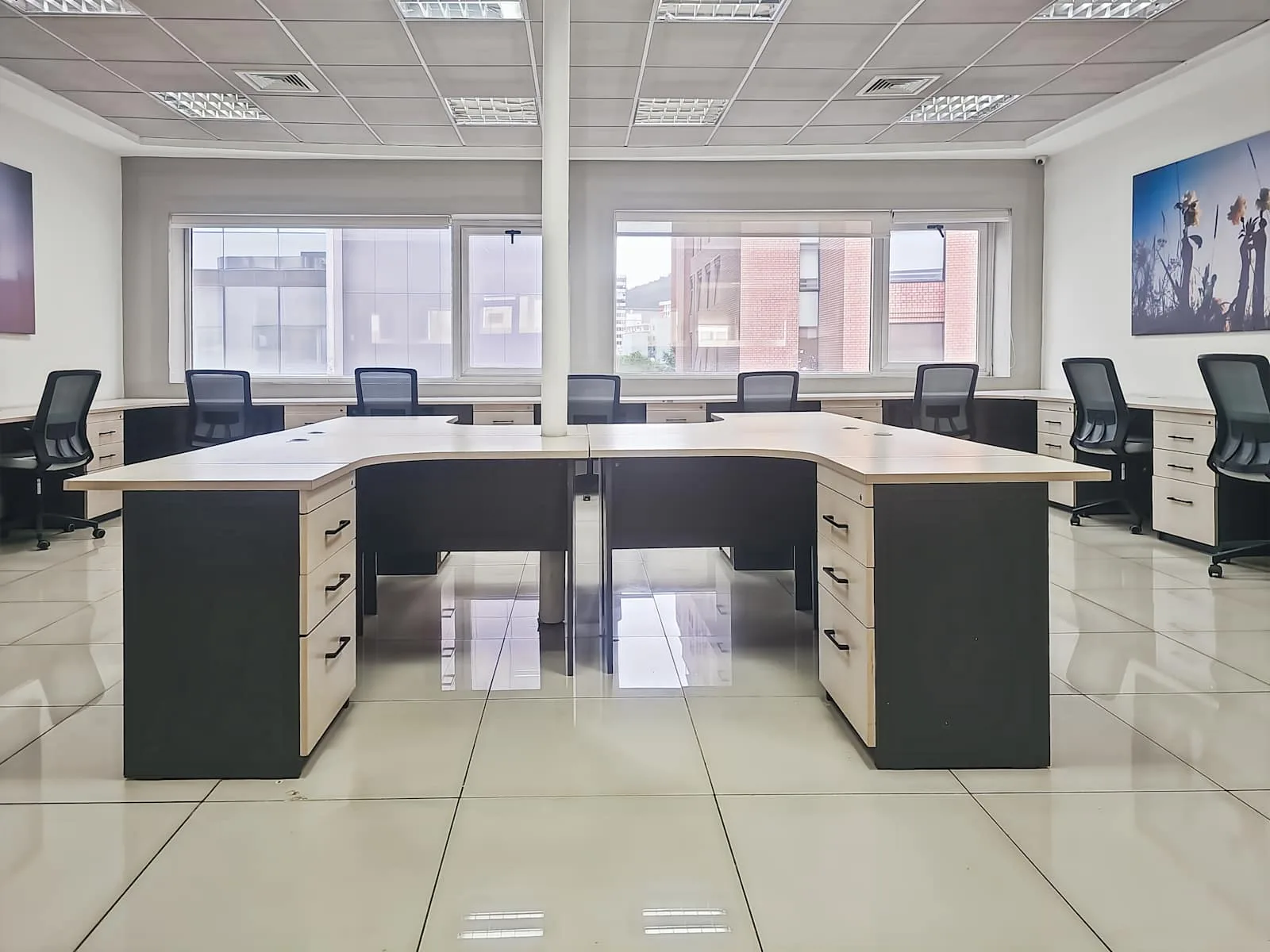 HQ Santiago, Barcelona, Open-plan office, Santiago