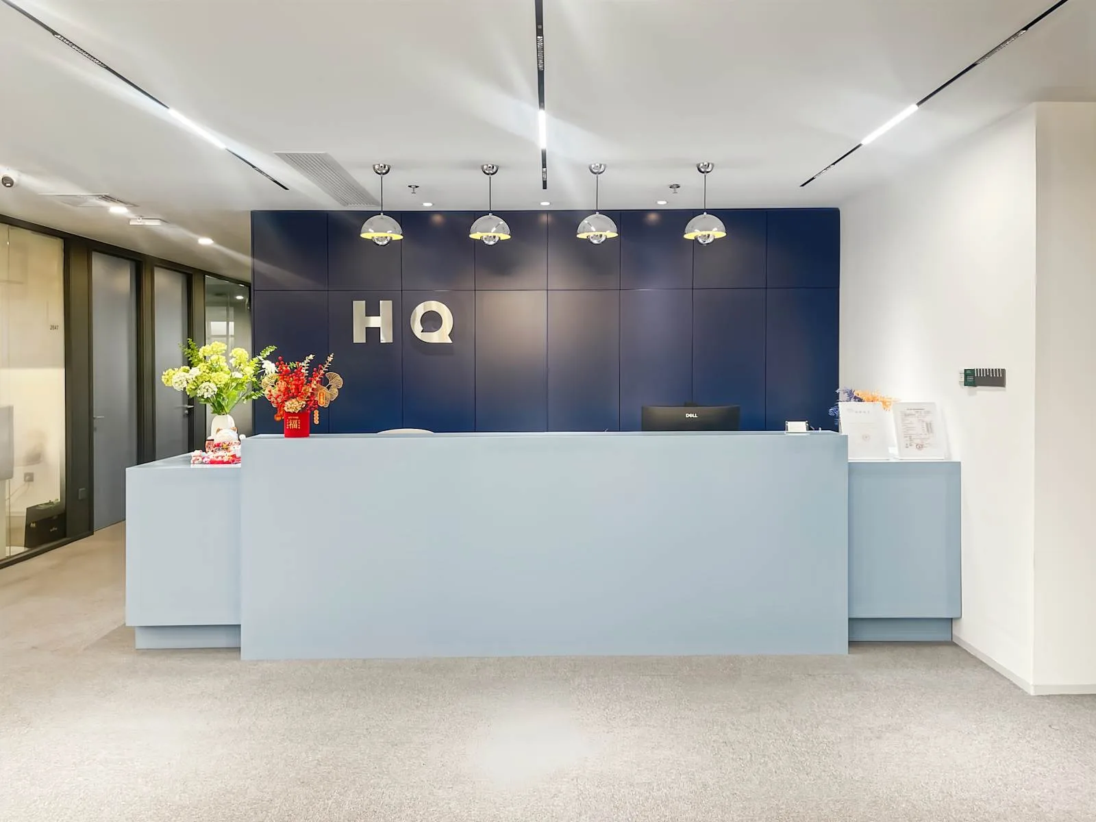 HQ Shenzhen, Tianli Central Business Plaza、前台、深圳市
