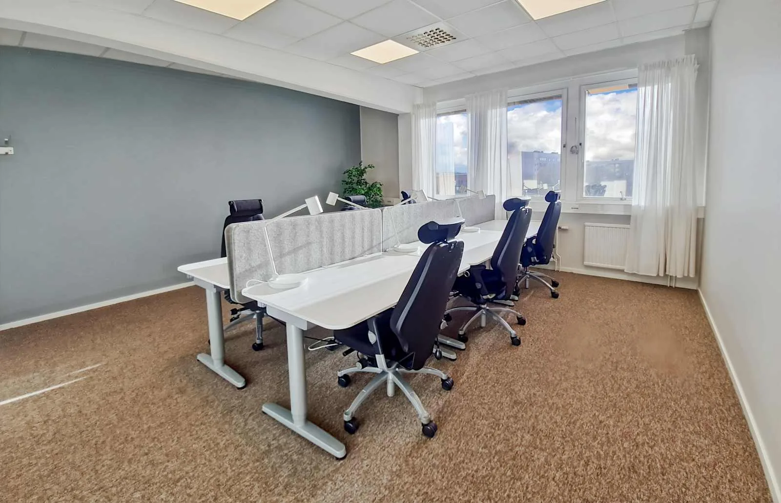 HQ Stockholm, Hagsätra Torg, Privat kontor med 6 arbetsplatser, Hagsätra