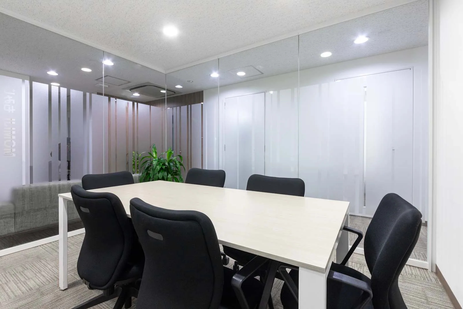 Open Office HIROSHIMA, Otemachi (Open Office), Meeting room for 6 people, Hiroshima