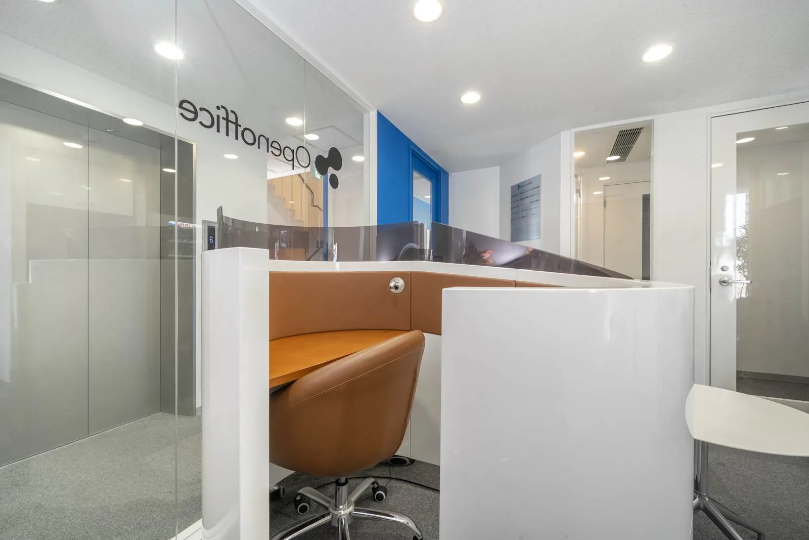 Open Office KYOTO, Kawaramachi Oike (Open Office)、受付、京都