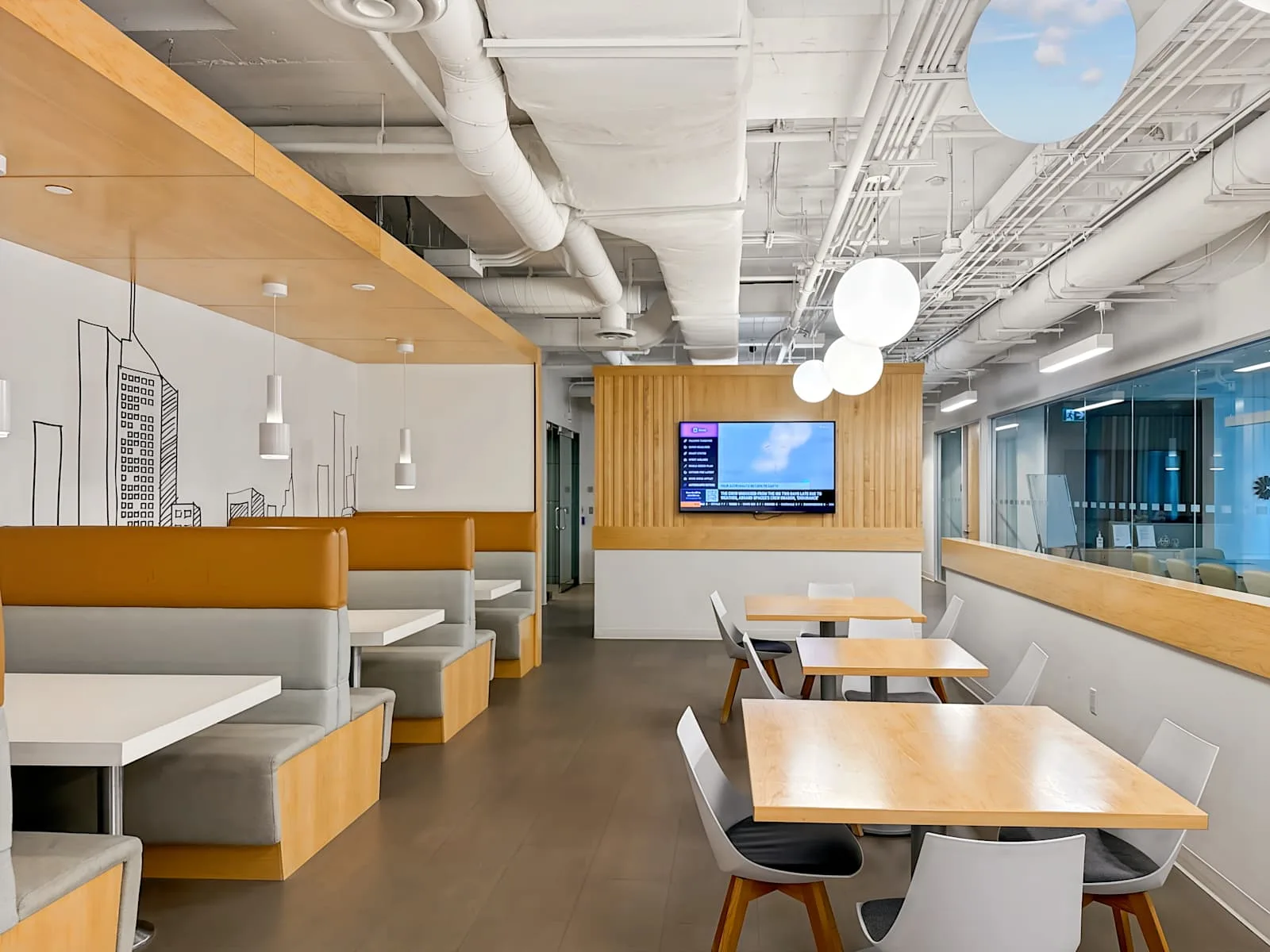 Regus AB, Calgary - Bankers Hall, Cafeteria, Calgary, AB