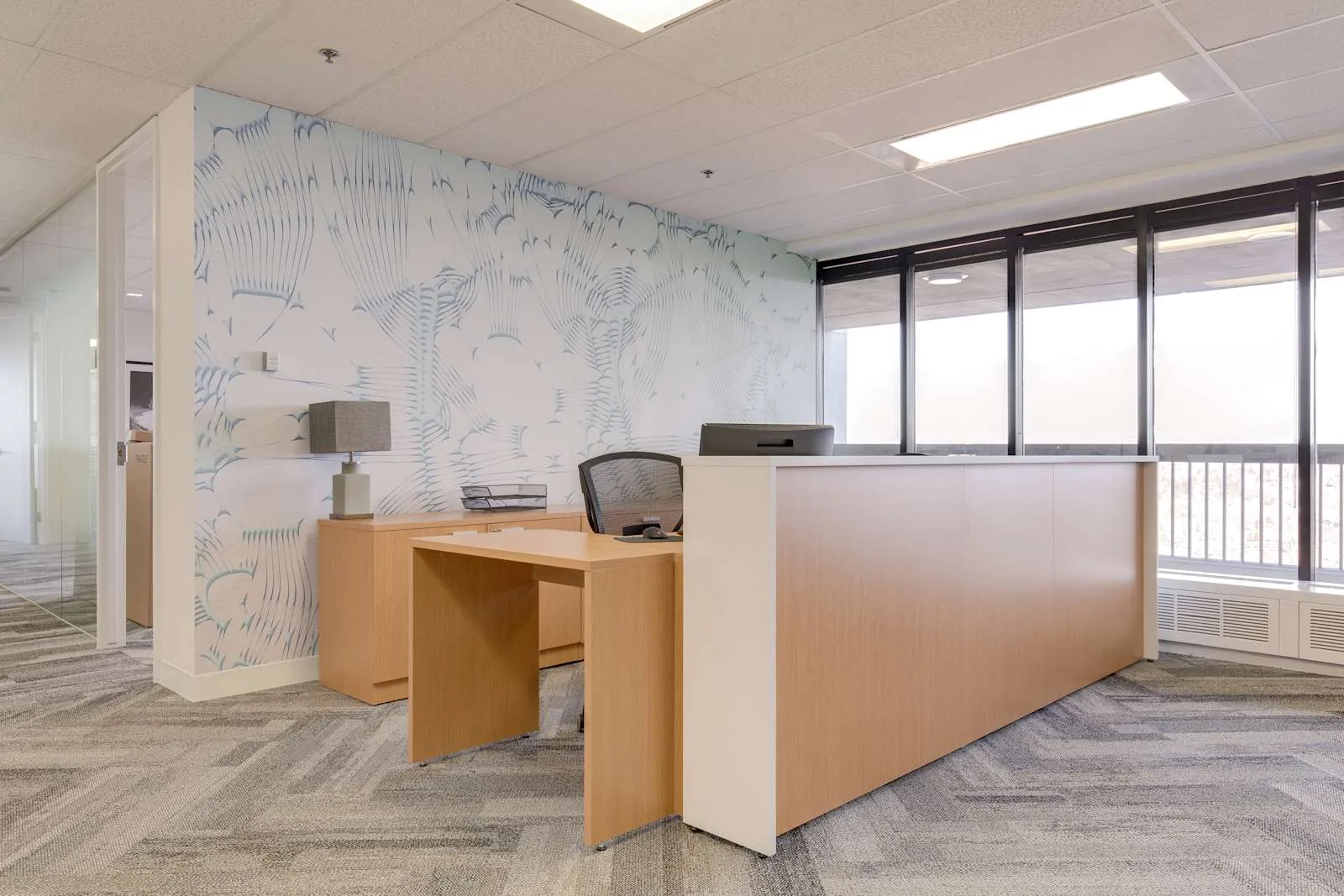 Regus AB, Calgary - McDougall, Reception, Calgary, AB