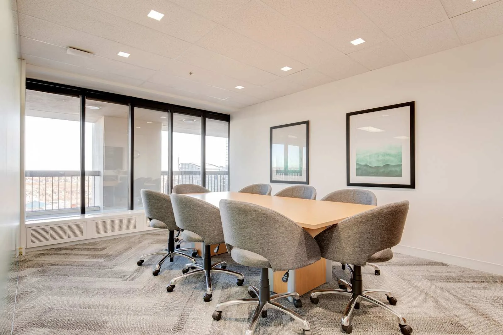 Regus AB, Calgary - McDougall, Meeting room for 8 people, Calgary, AB