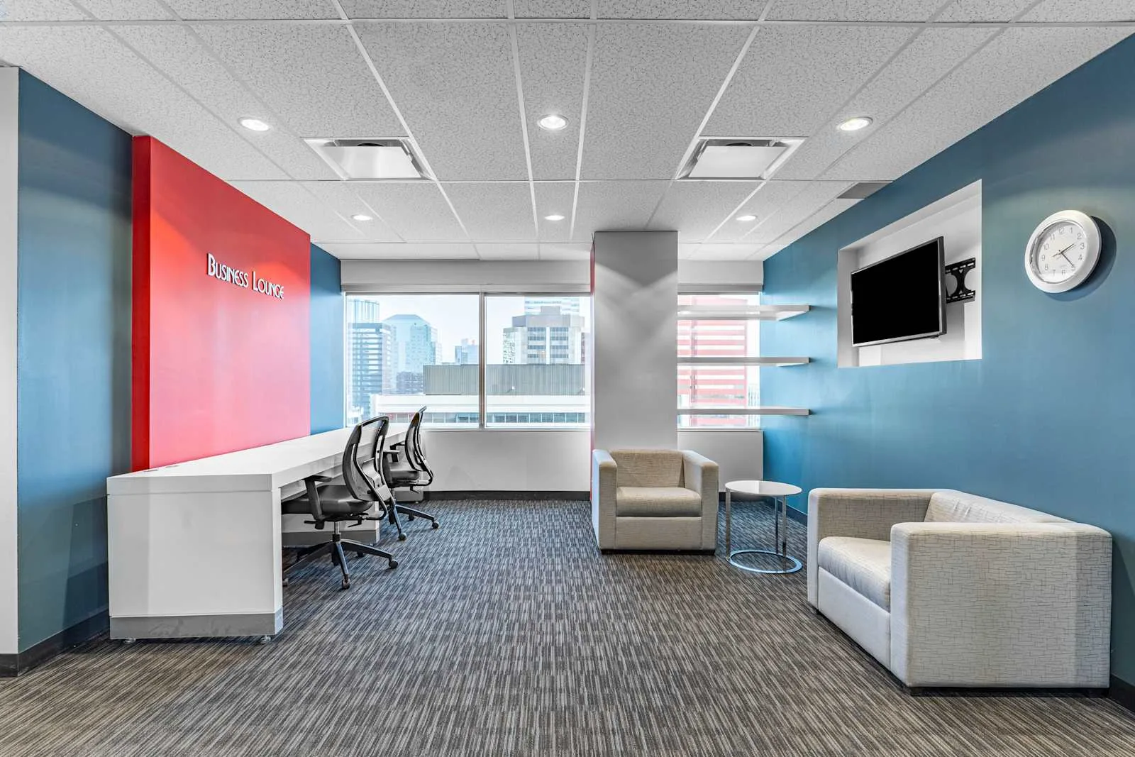 Regus AB, Edmonton - First Edmonton Place, Lounge, Edmonton, AB