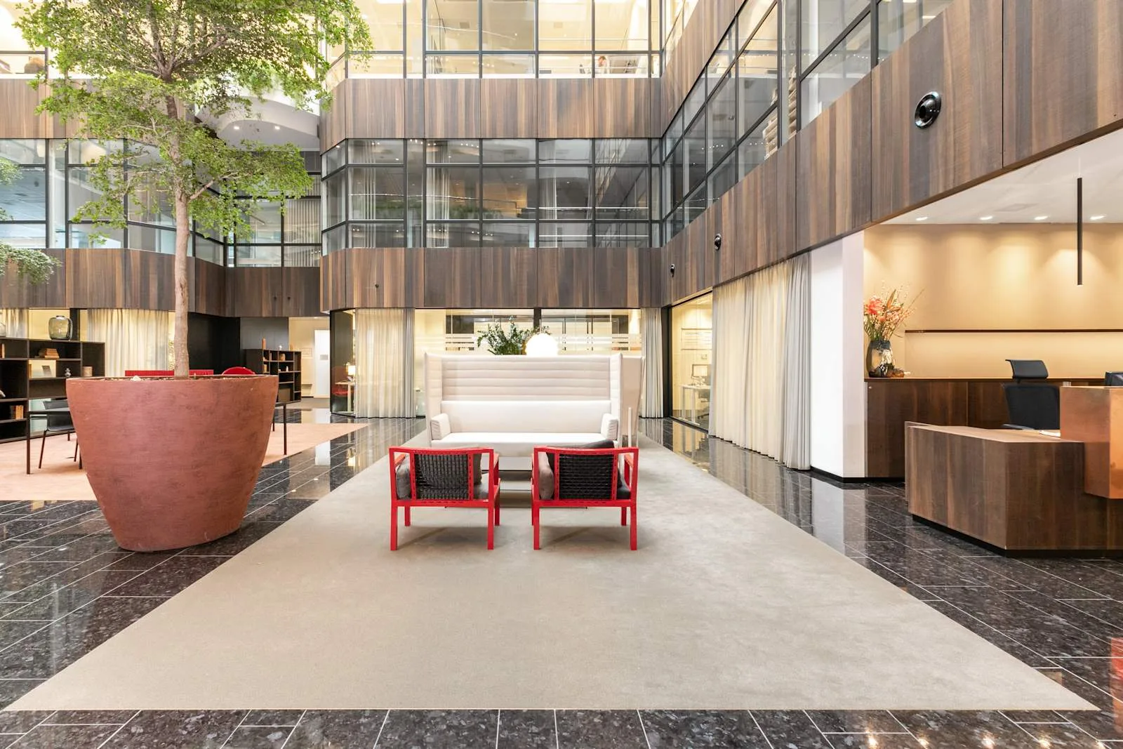 Regus Amsterdam, Atrium, Reception, Amsterdam