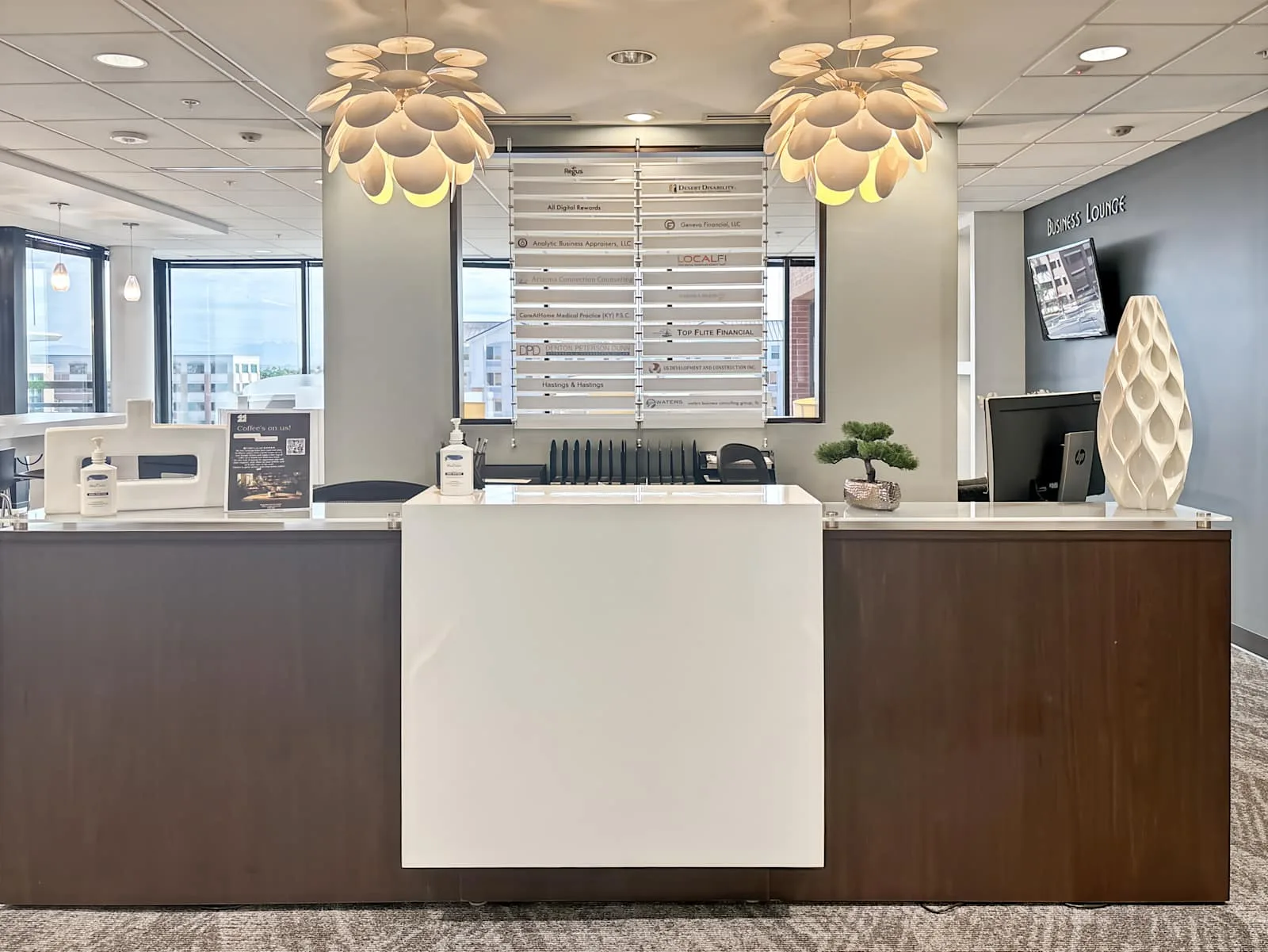Regus AZ, Scottsdale - Scottsdale Financial Center III, Reception, Scottsdale, AZ