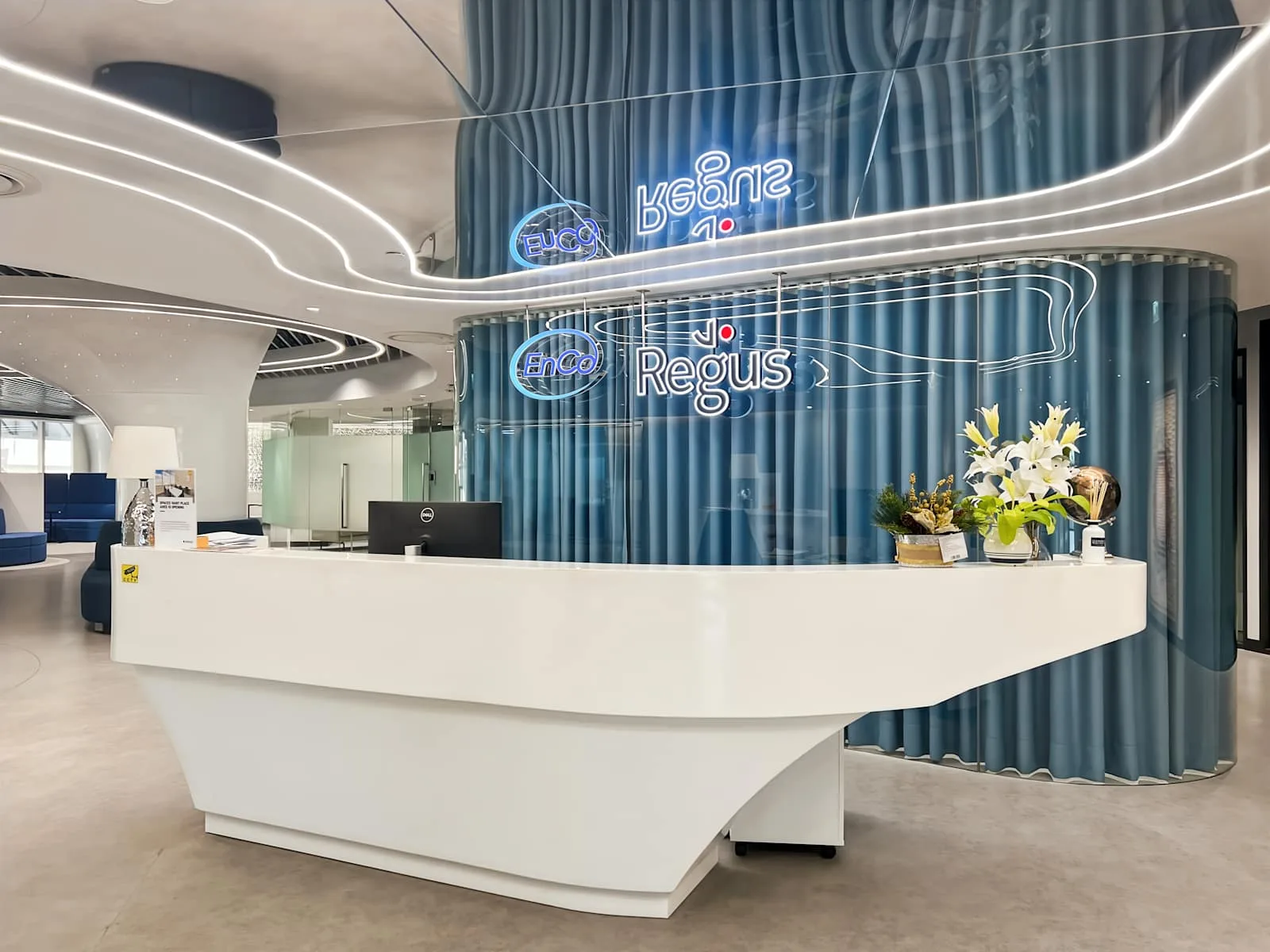 Regus Bangkok, Enco Terminal (EnTer), Reception, Nonthaburi
