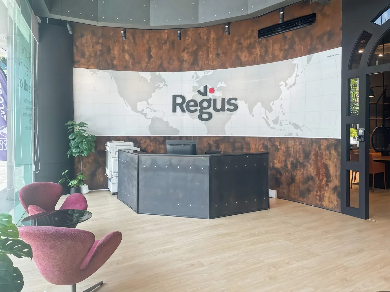 Regus Bangkok, W-District, Reception, Bangkok