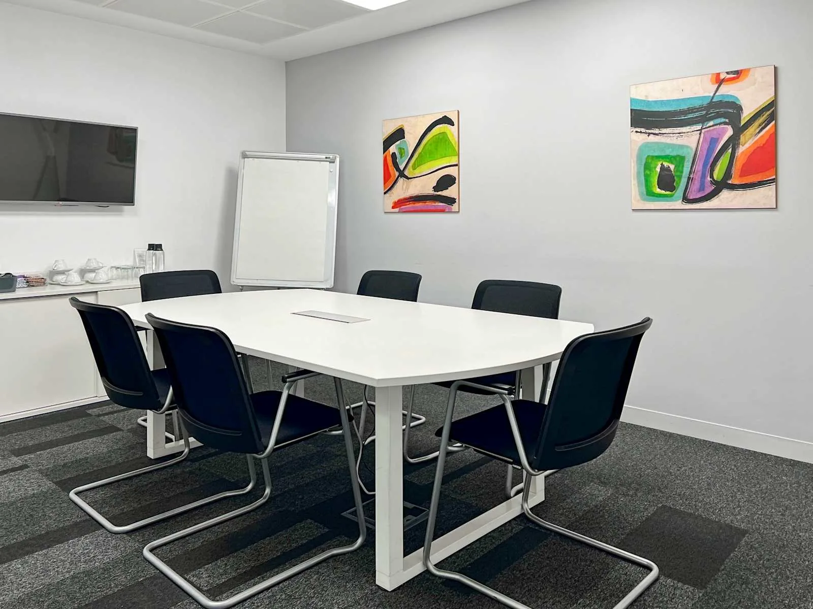 Regus BARCELONA, Plaza Catalunya, Sala de reuniones para 6 personas, Barcelona