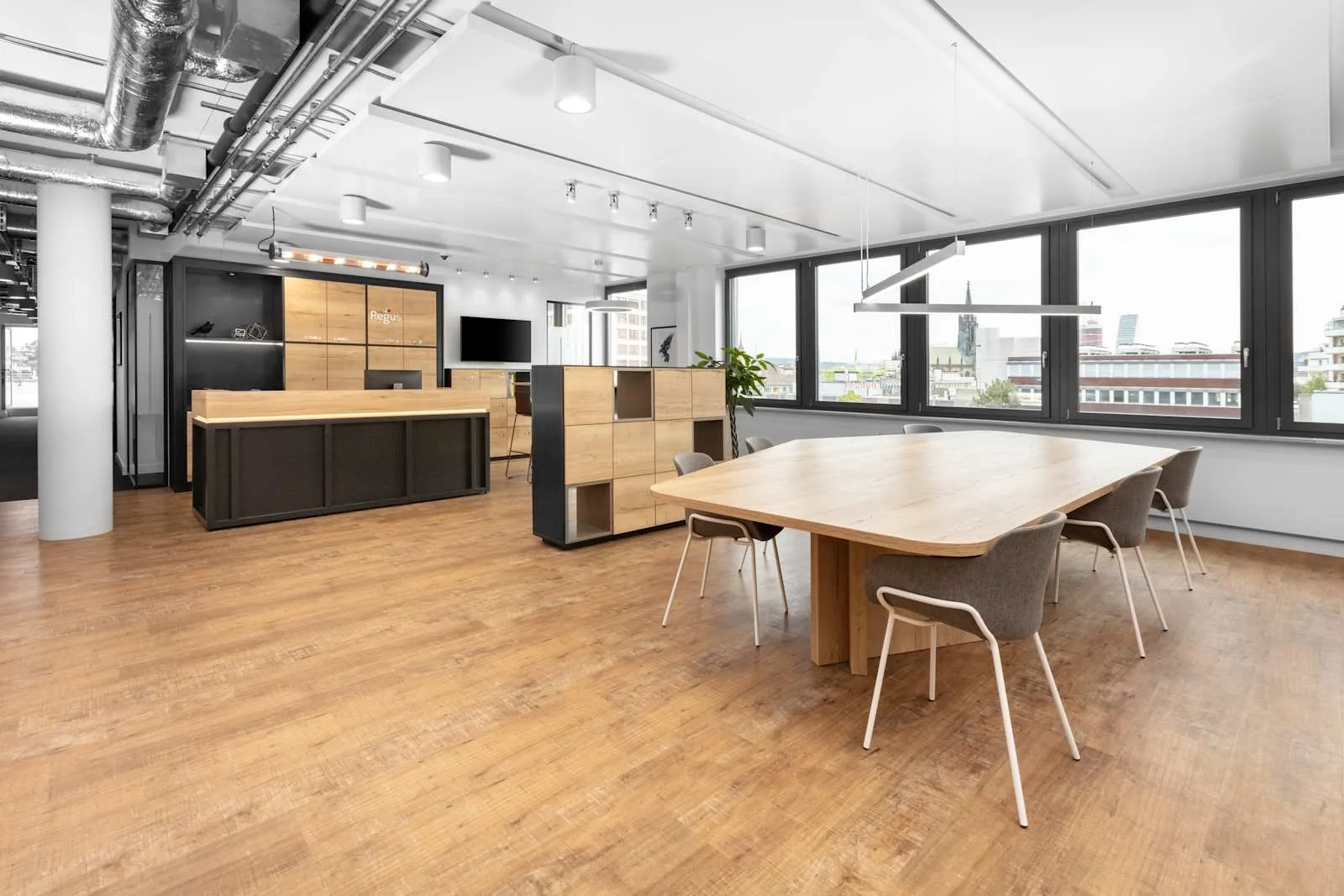 Regus BASEL, Heuwaage, Reception, Basilea