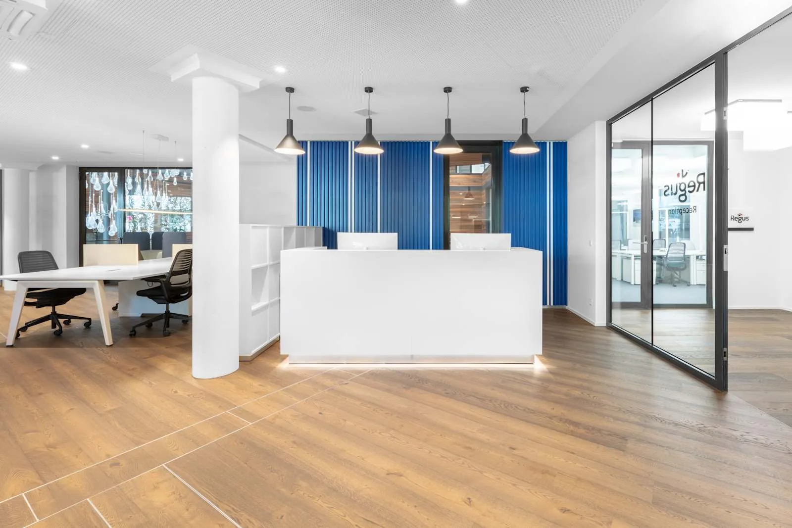 Regus BASEL, Stücki Village, Empfang, Basel