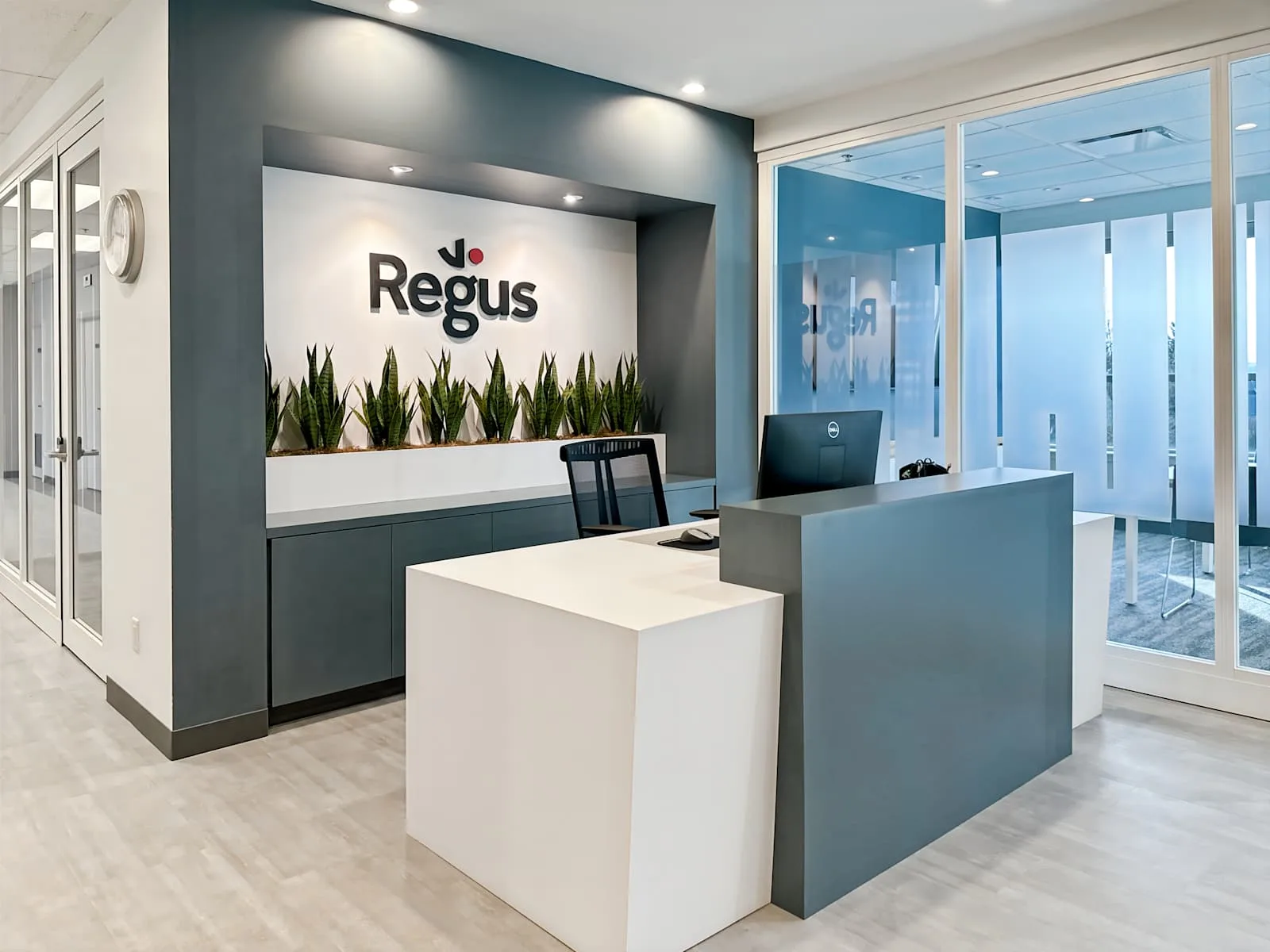 Regus BC, Surrey - Benchmark Business Centre, Reception, Surrey, BC
