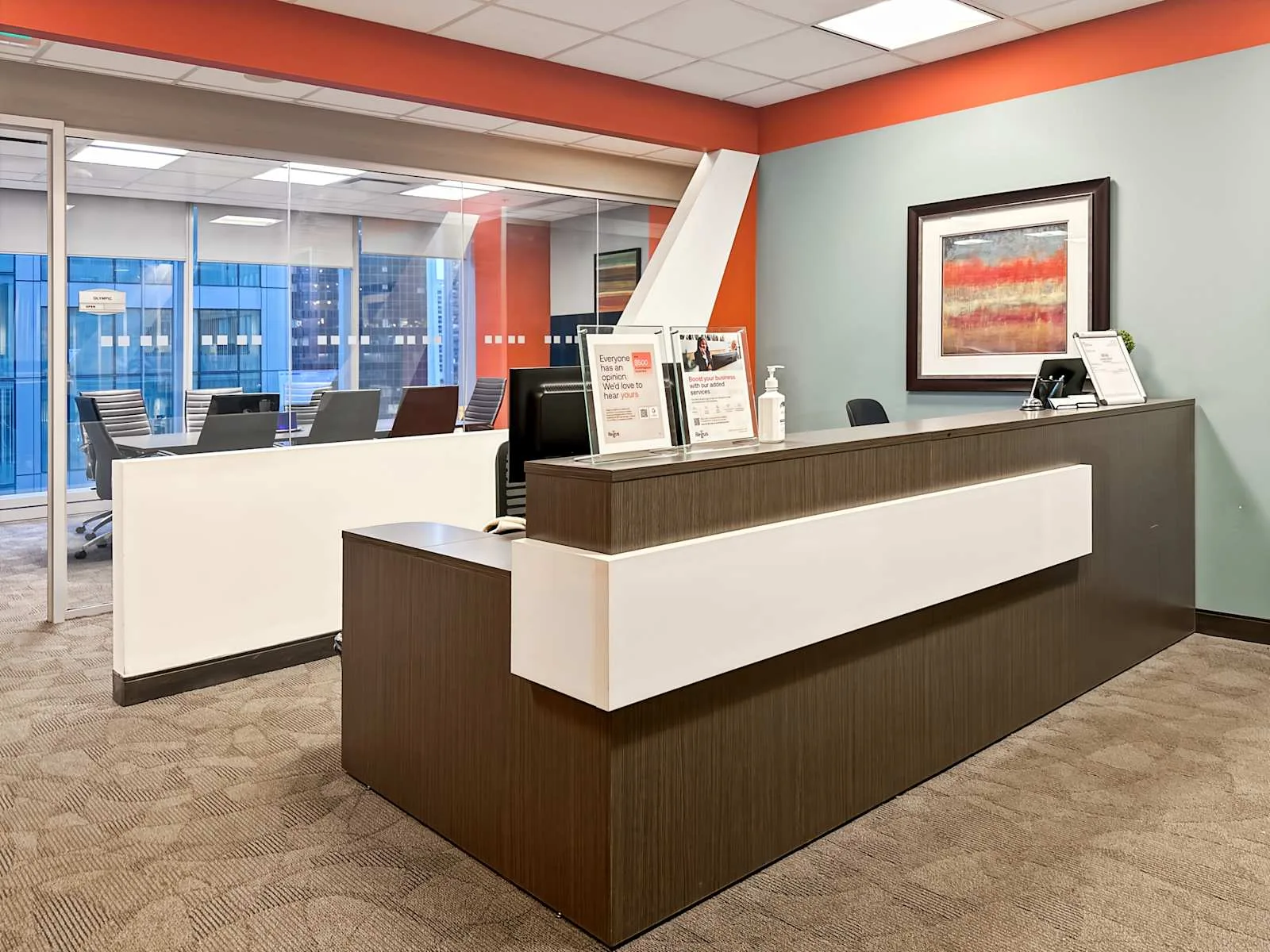 Regus BC, Vancouver - 1021 West Hastings, Reception, Vancouver, BC