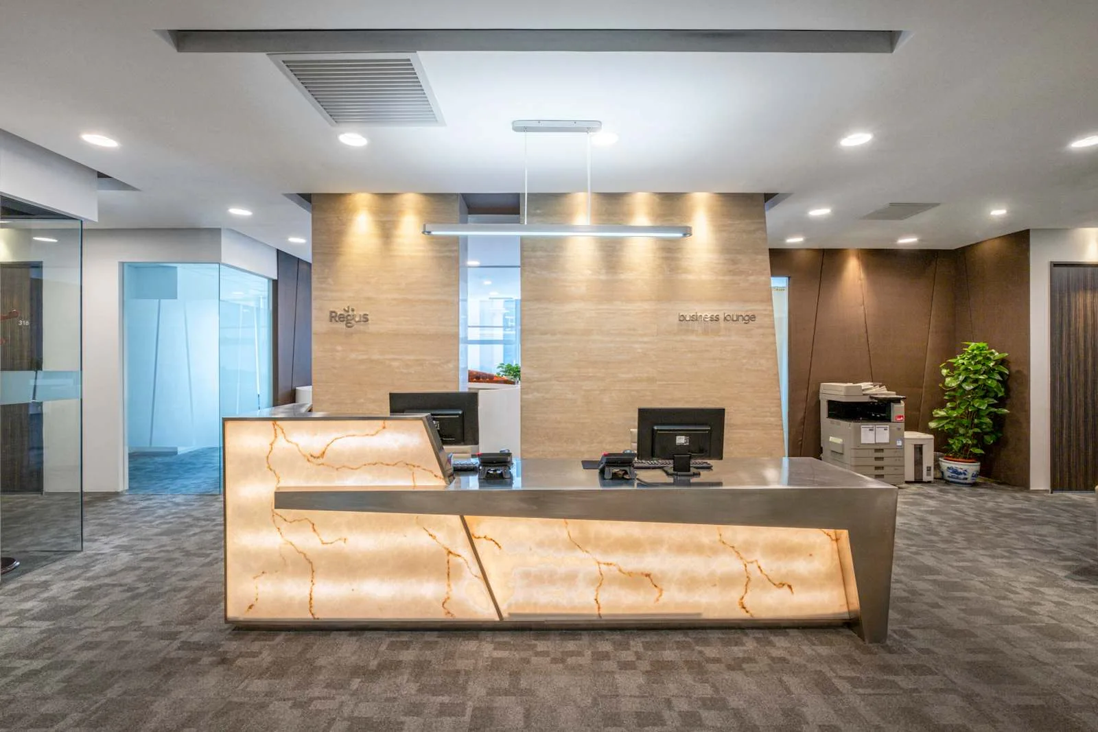 Regus BEIJING, Global Trade Centre, Reception, Beijing