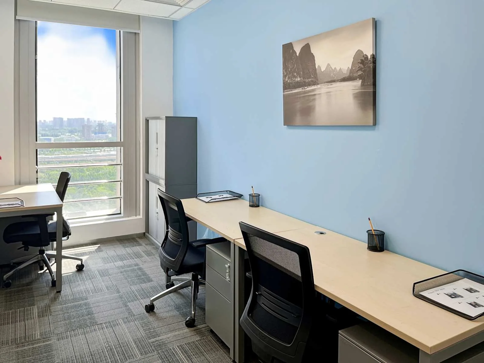 Regus Bejing, Vantone Centre, Private office, 3 desks, Beijing