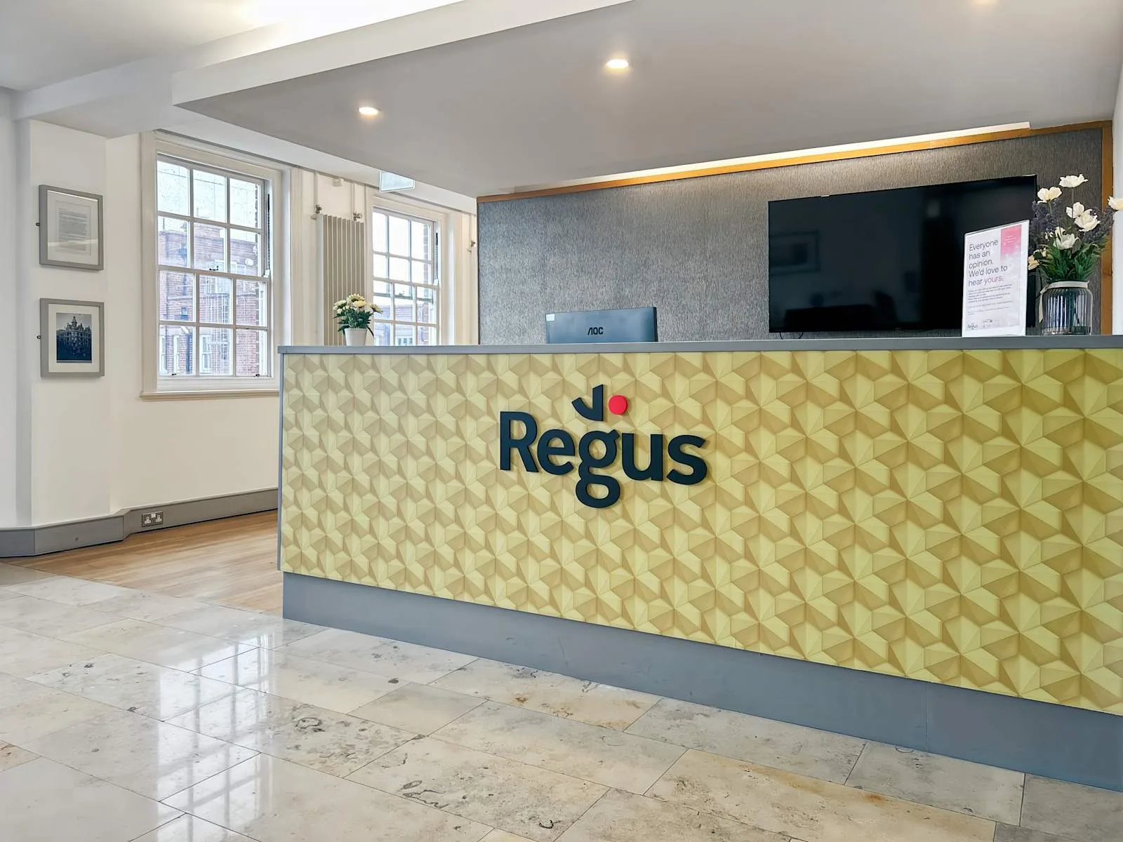 Regus BELFAST, Cathedral Quarter, Reception, Belfast