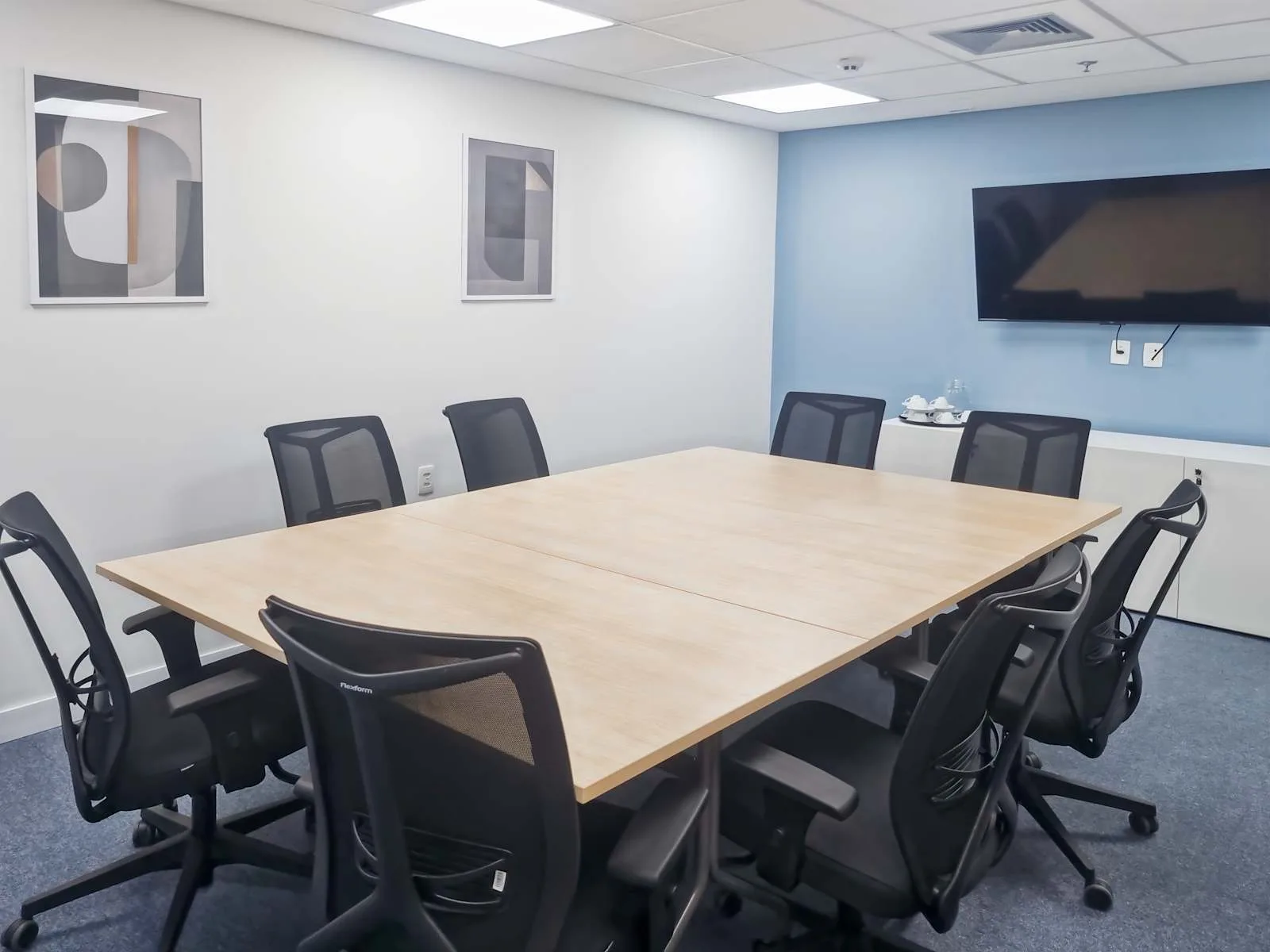 Regus Belo Horizonte, Multicenter, Sala de reuniões para 8 pessoas, Belo Horizonte