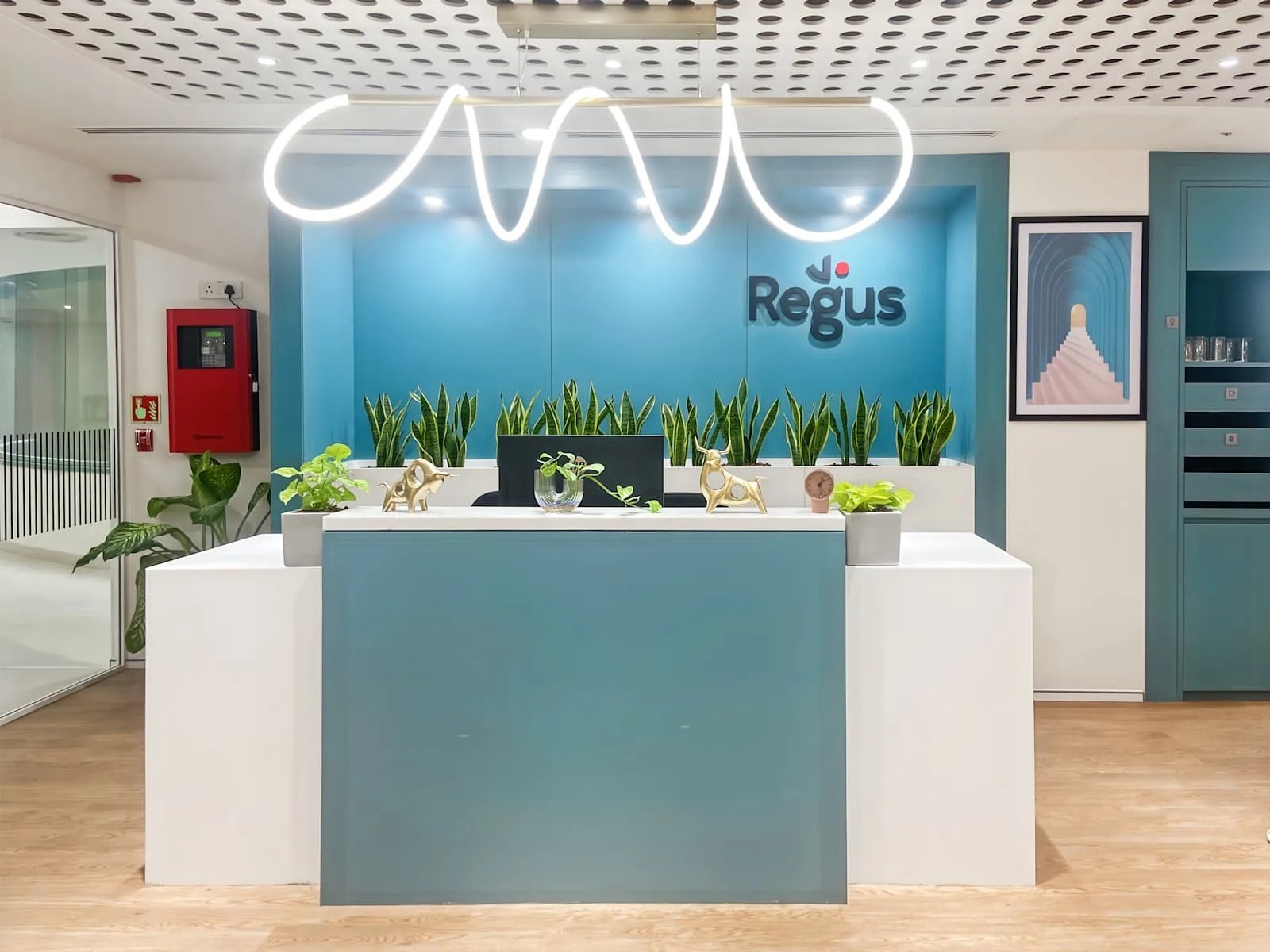 Regus Bengaluru, Global Tech Park, Reception, Bengaluru