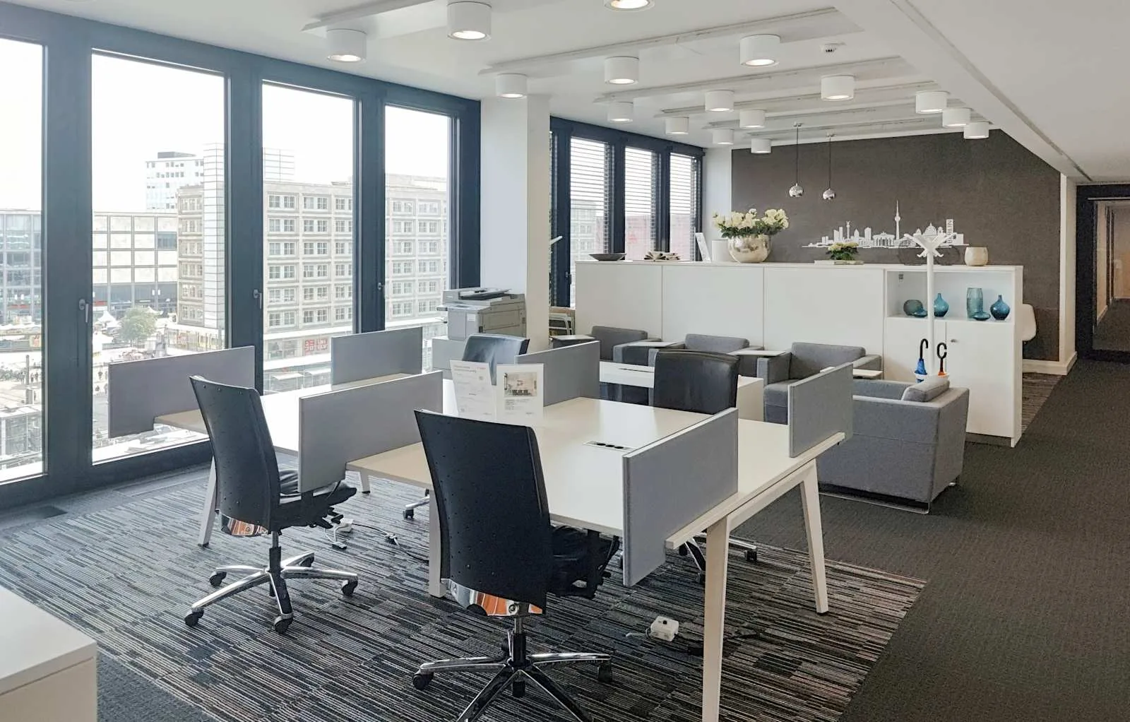 Regus BERLIN, Alexanderplatz, Großraumbüro, Berlin