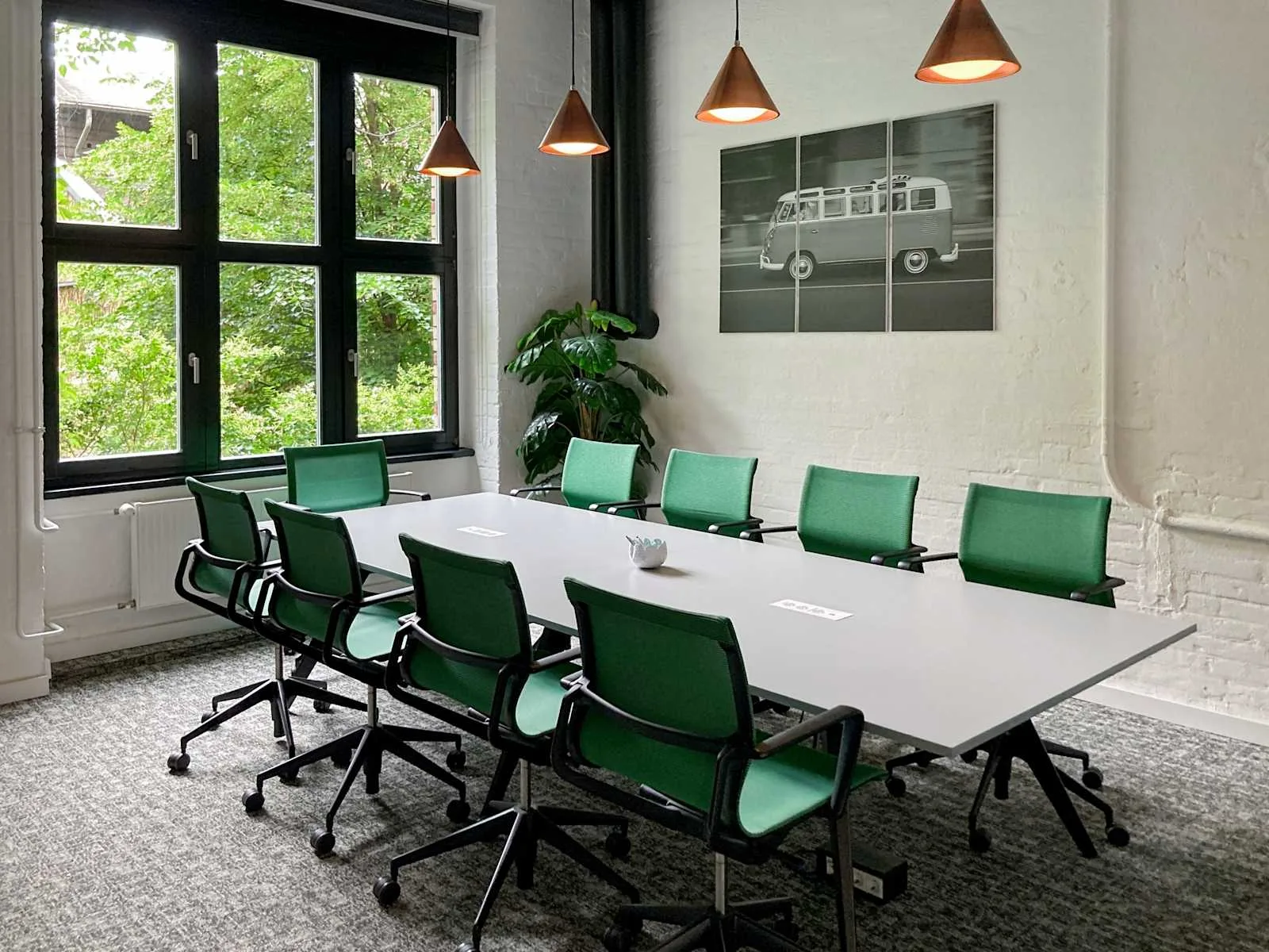 Regus BERLIN, Leuchtenfabrik, Meeting room for 10 people, Berlin