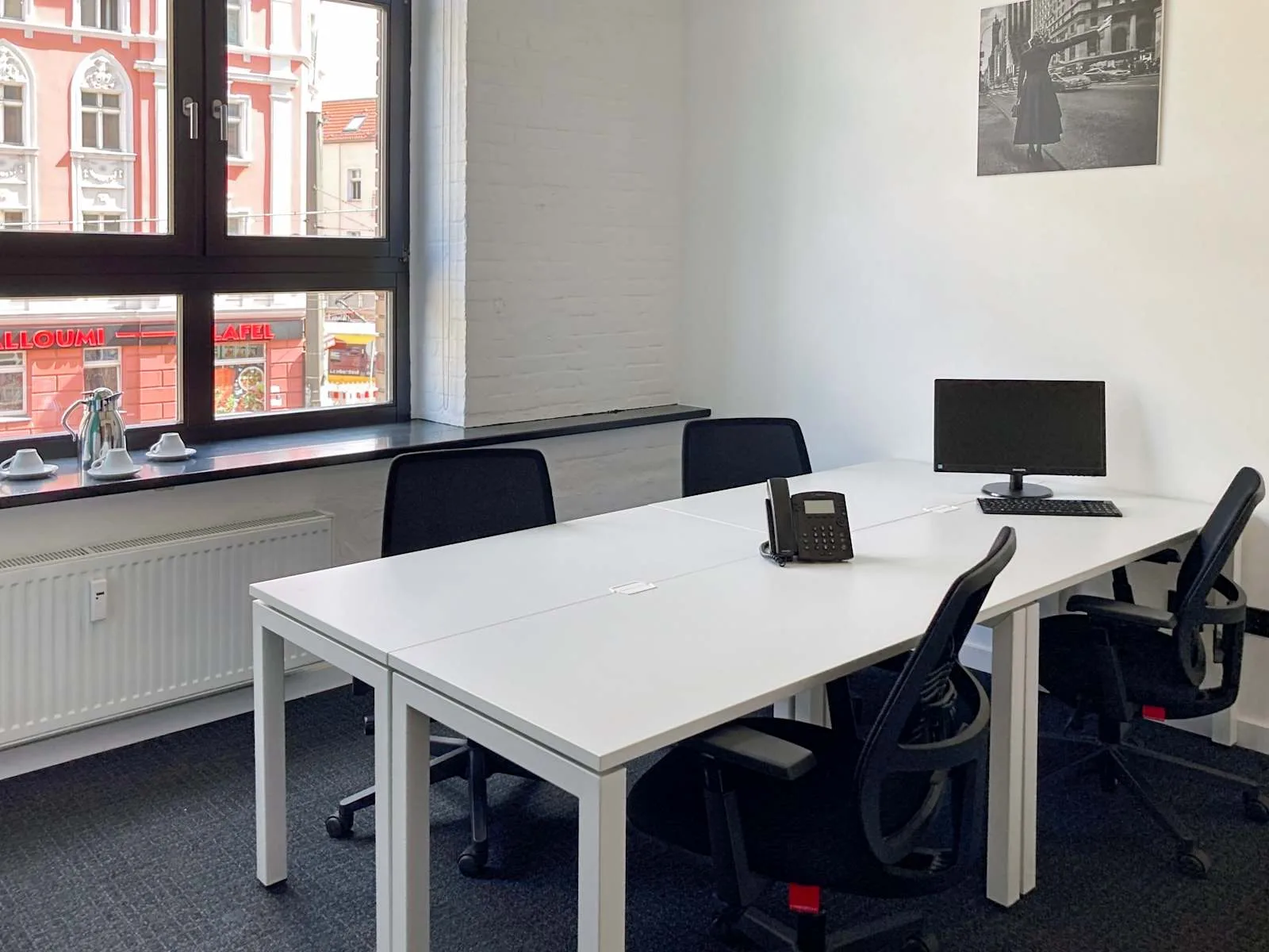 Regus BERLIN, Leuchtenfabrik, Private office, 4 desks, Berlin