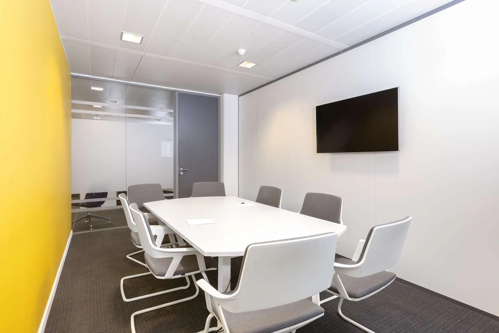 Regus BRUSSELS, IT Tower, Salle de réunion 8 personnes, Bruxelles